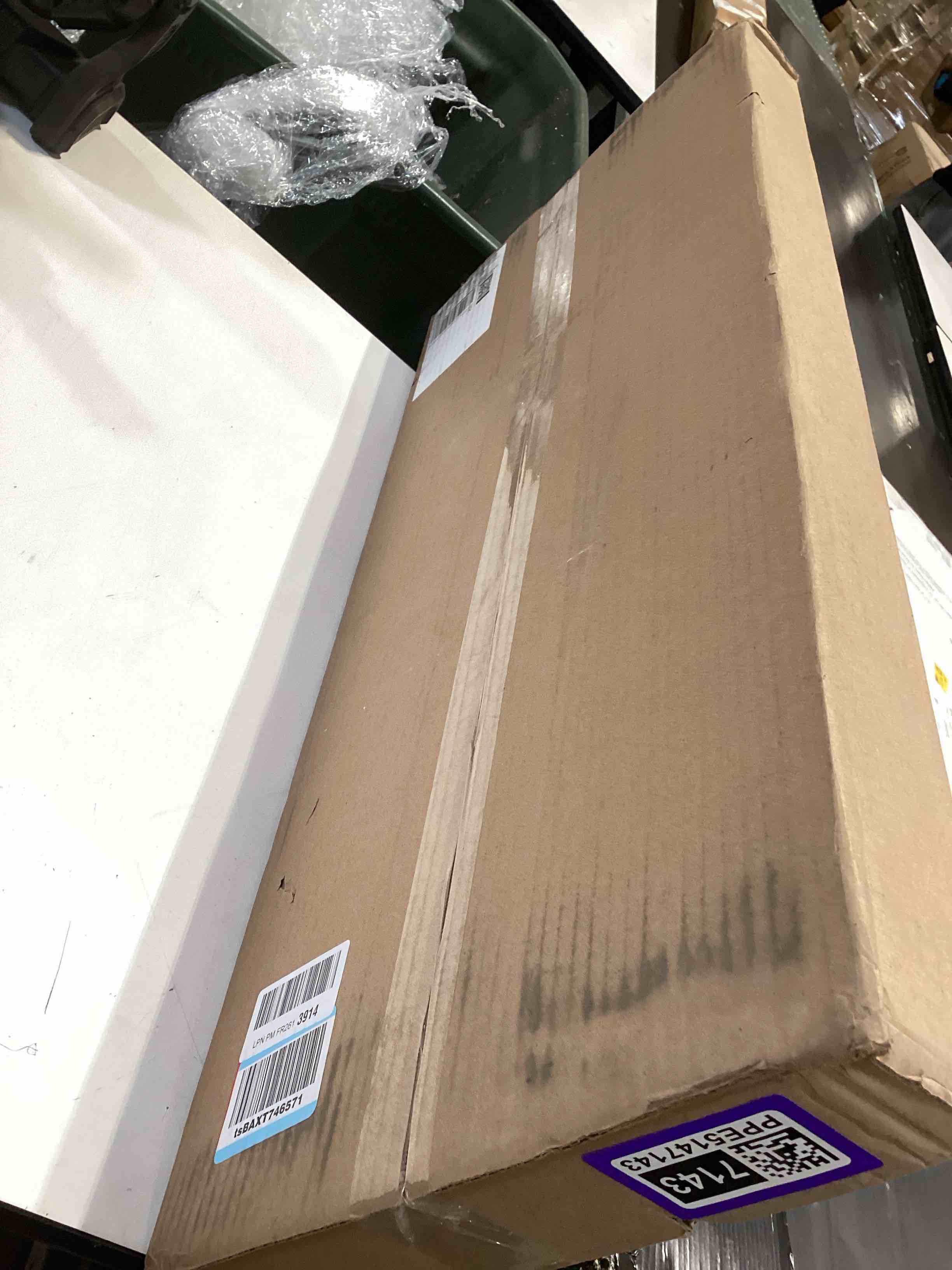 Condition photo showing Good Condition for permaflow pf24 permanent air return vent cover, mold moisture & water resistant, discreet flush mount, for ceilings & walls (24" x 8")