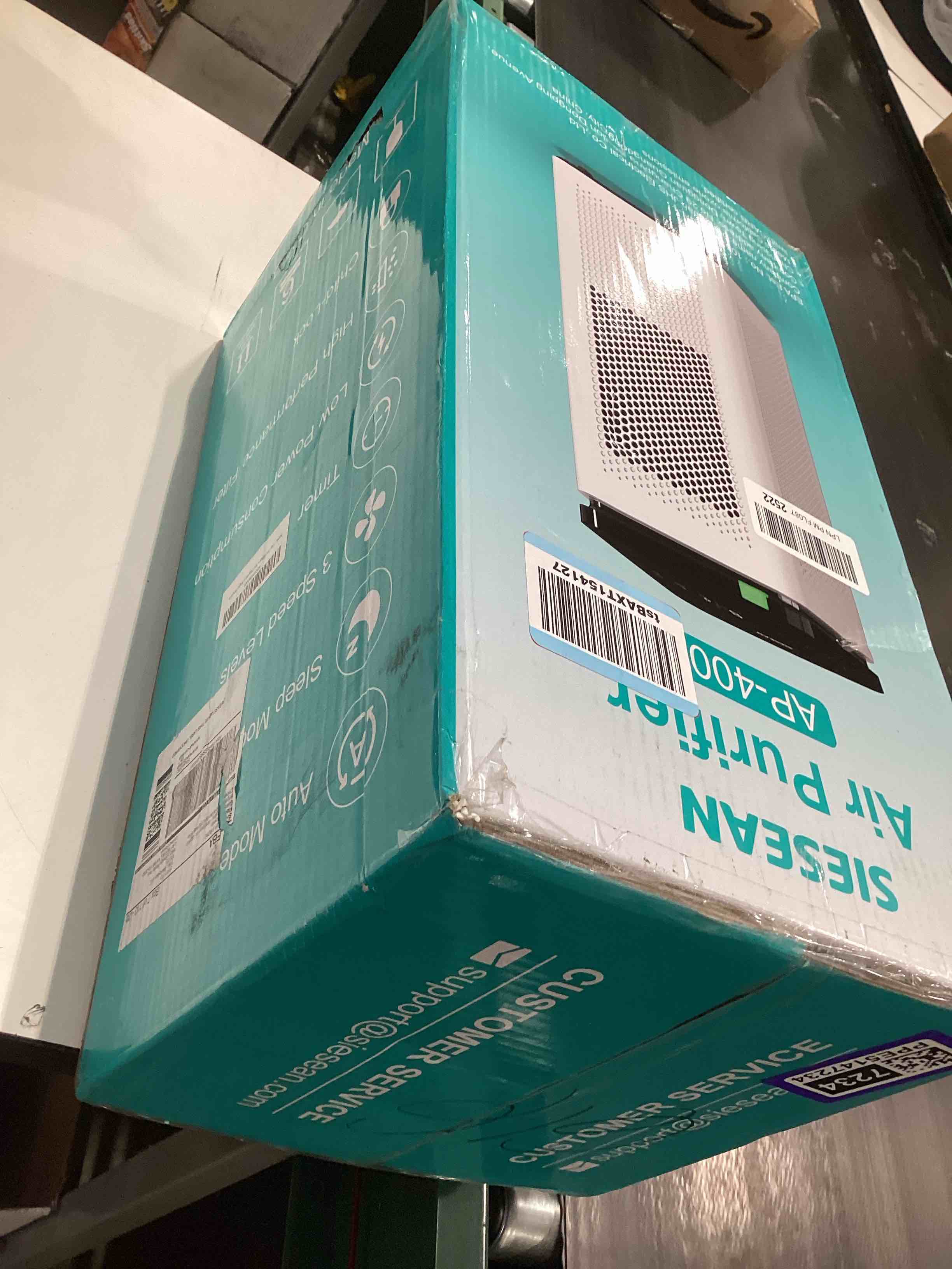 Condition photo showing Good Condition for not tested…air purifiers for home large rooms up to 3500 ft², h13 true hepa 0.1 micron 99.97% filtration with carbon filter, 235 cfm cadr, removes allergens, pet odor, smoke, vocs, 30db sleep mode, pm2.5 display