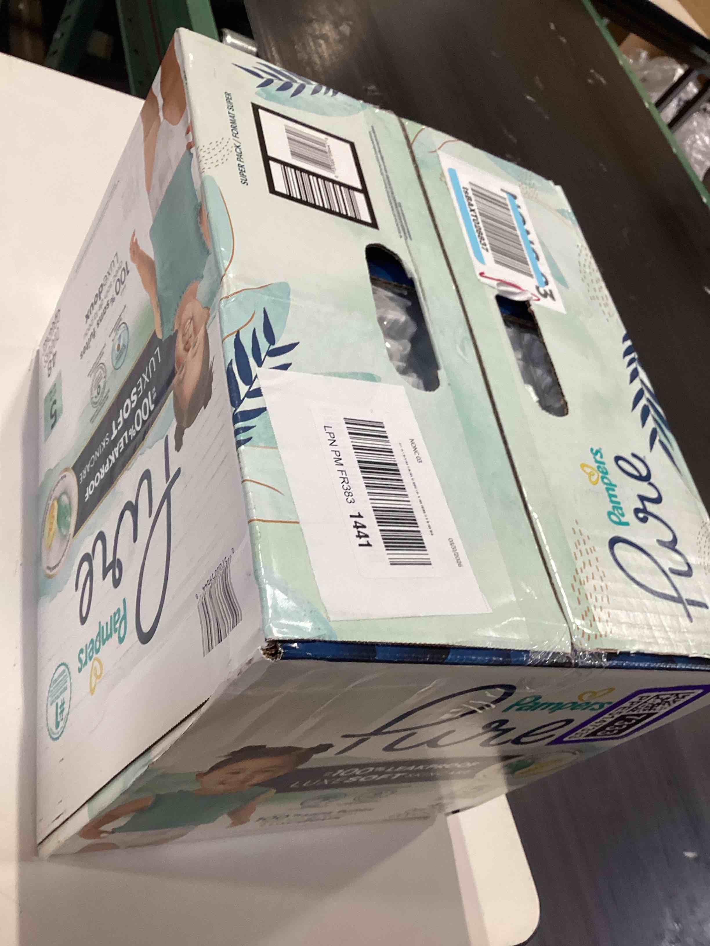 Condition photo showing Good Condition for pampers pure protection diapers super pack - size 5 - 48ct
