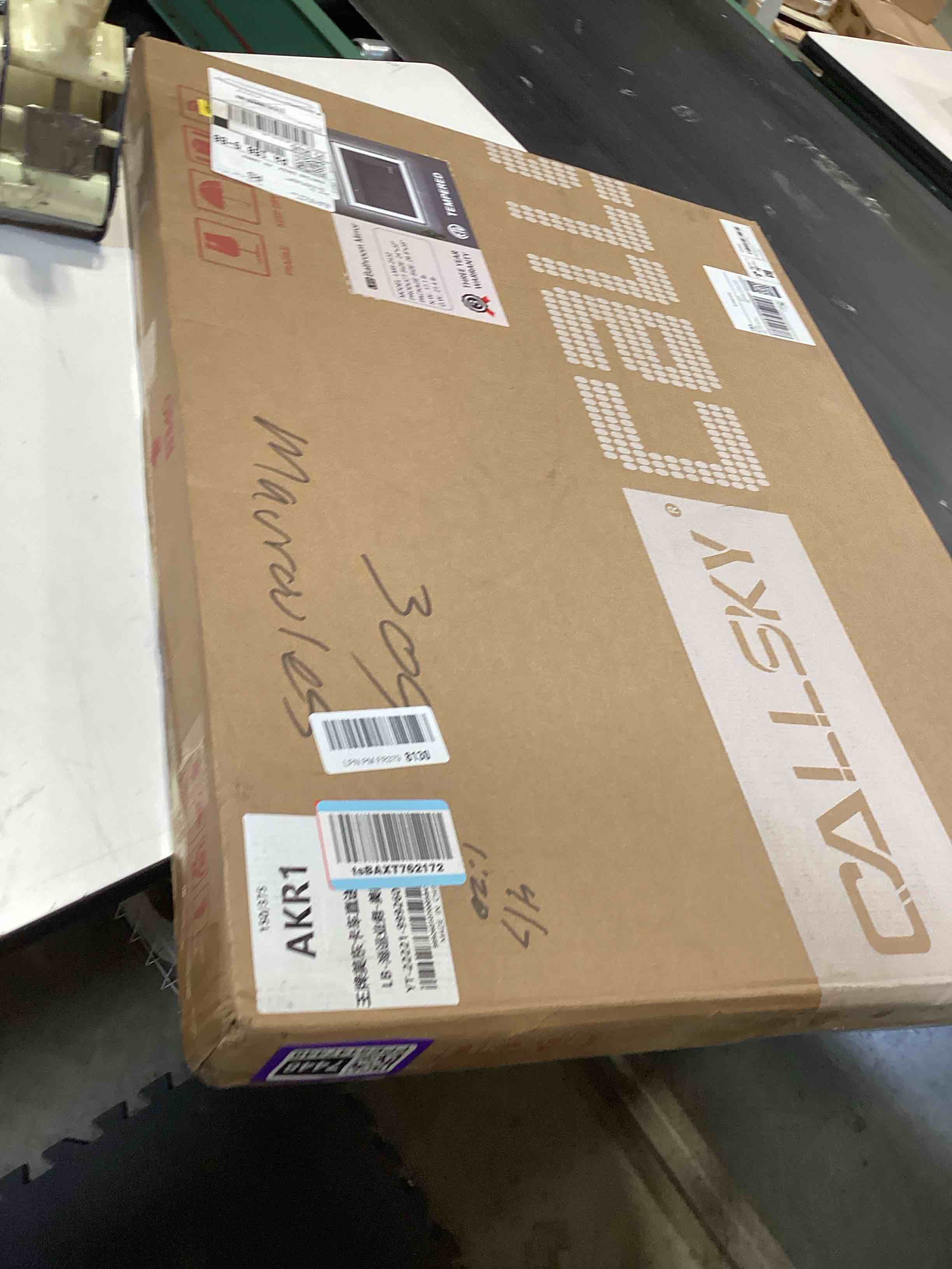 Condition photo showing Good Condition for 24"x 32" led mirror for bathroom, front and backlit controlled separately led wall vanity mirror, led vanity mirror with lights, stepless dimmable, anti fog, tempered glass, memory (etl) 32"l x 24"w