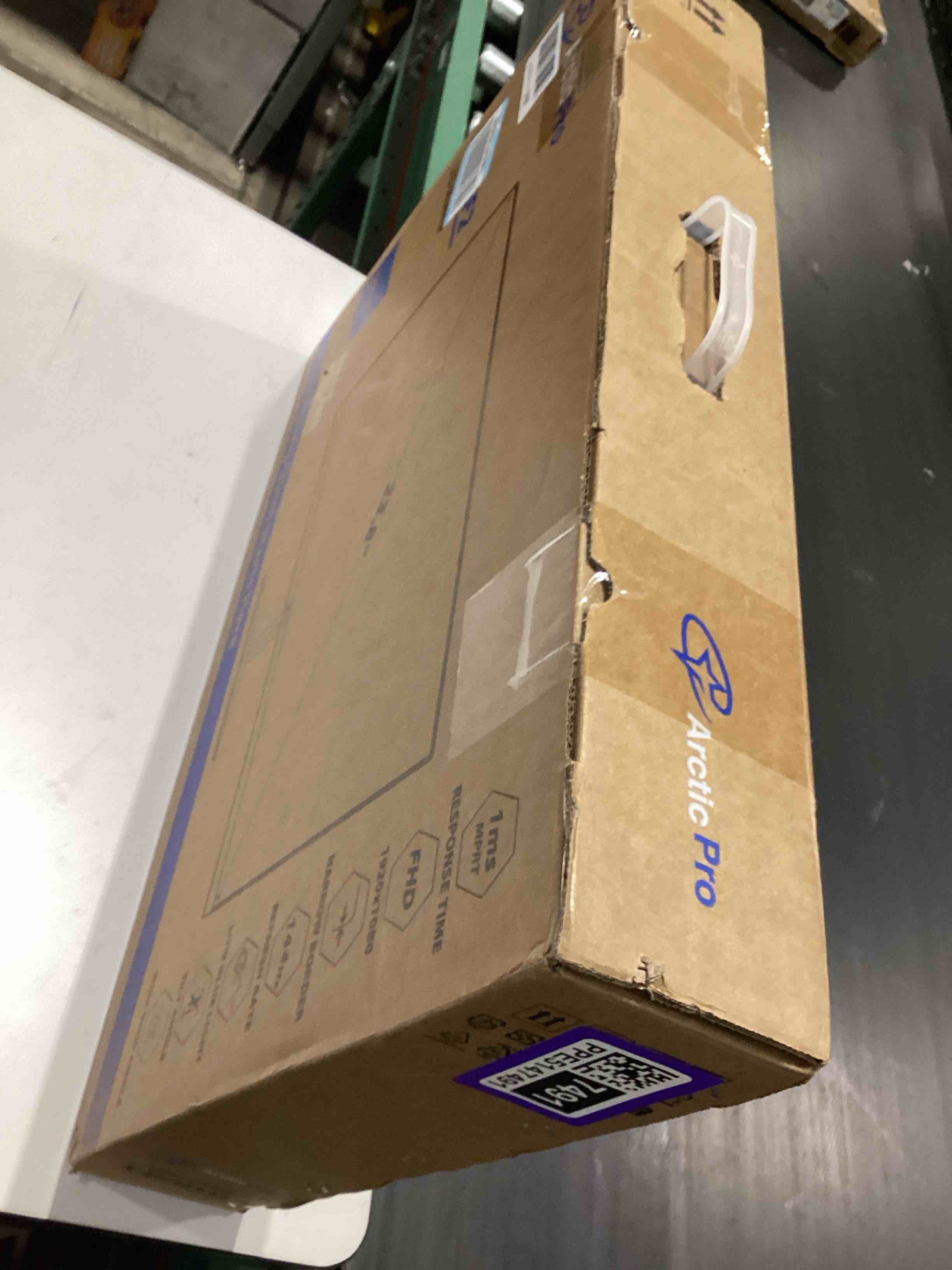 Condition photo showing Good Condition for not tested…arcticpro 24inch computer monitor, fhd 1080p, 144hz office and gaming monitor, ips, adaptive sync, 110% srgb, 1ms, 3-sided frameless, ultra slim, vesa mountable, anti-blue light design, hdmi, dp 24 inch 24" 144hz fhd ips