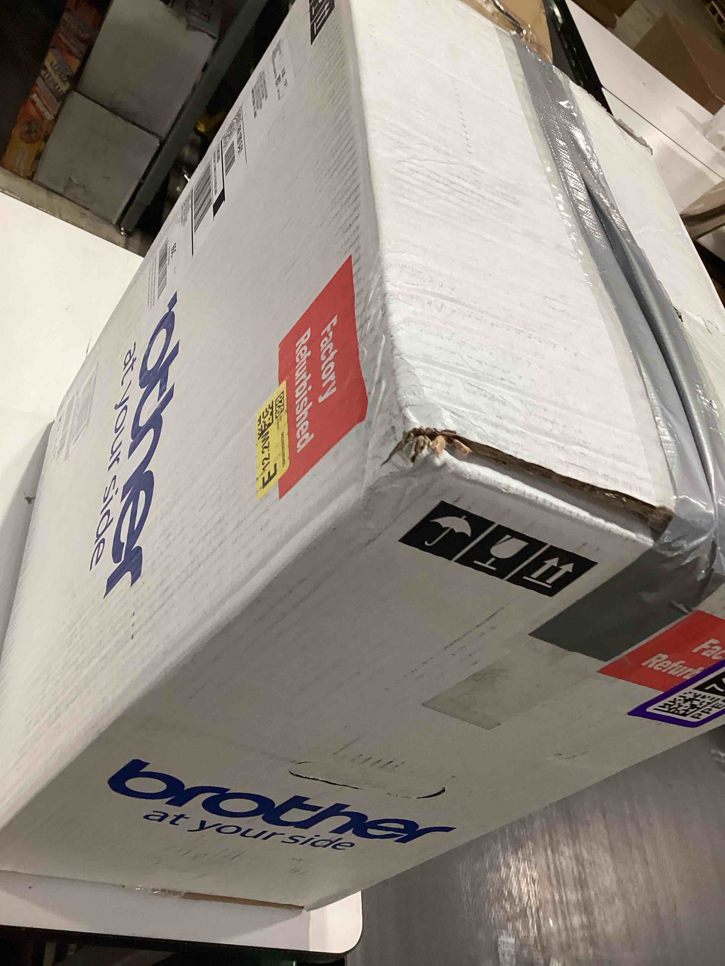 Condition photo showing As Is for brother hl-l2405w wireless compact monochrome laser printer with mobile printing, black & white output | includes refresh subscription trial(1), (renewed premium) renewed (refurbished) printer