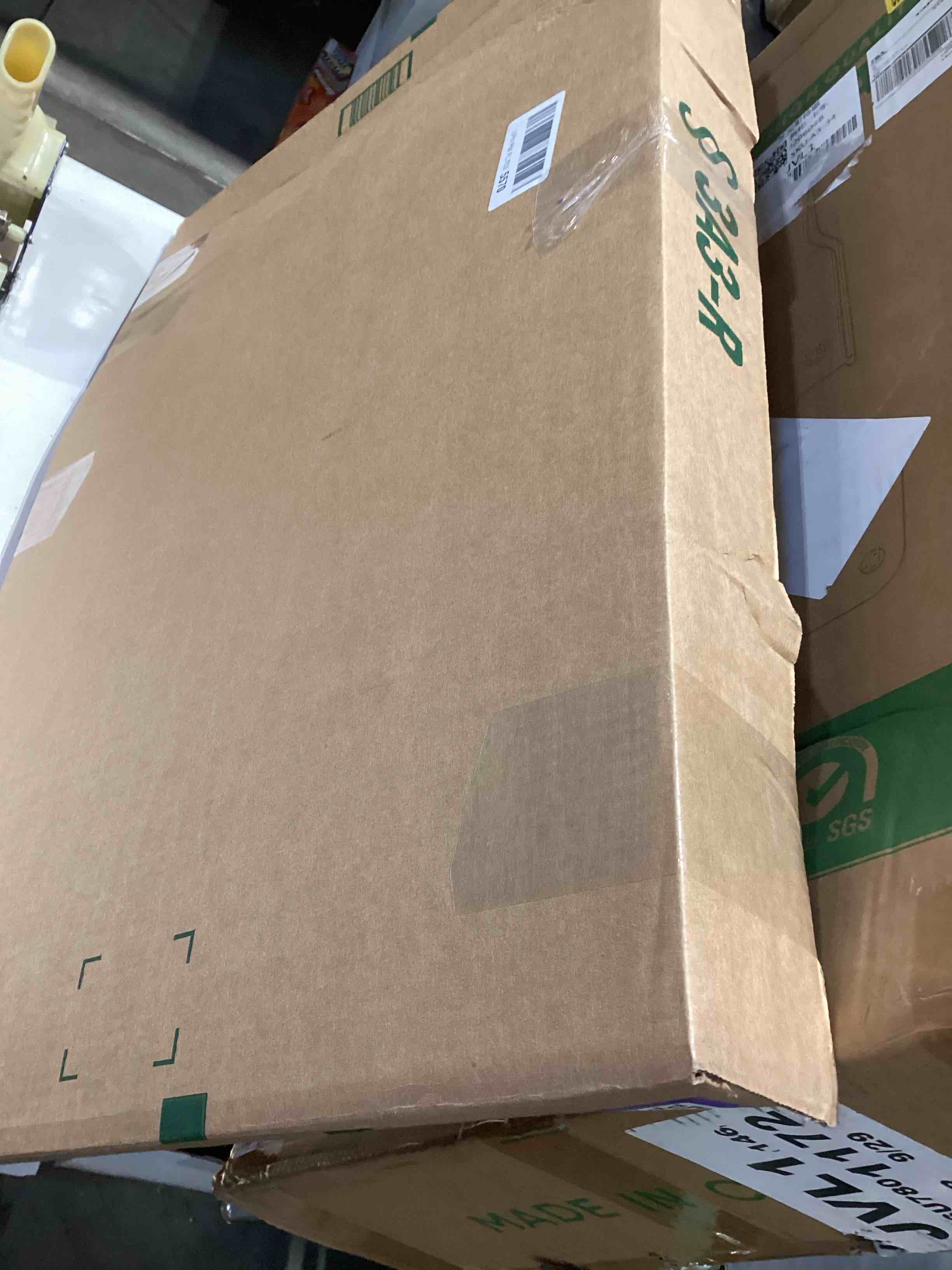 Condition photo showing Good Condition for 20x10 air return grille [duct opening size] return vent cover for wall or ceiling,steel return air grill removable face/door for 1 inch filters (20"wx10"h[duct opening])
