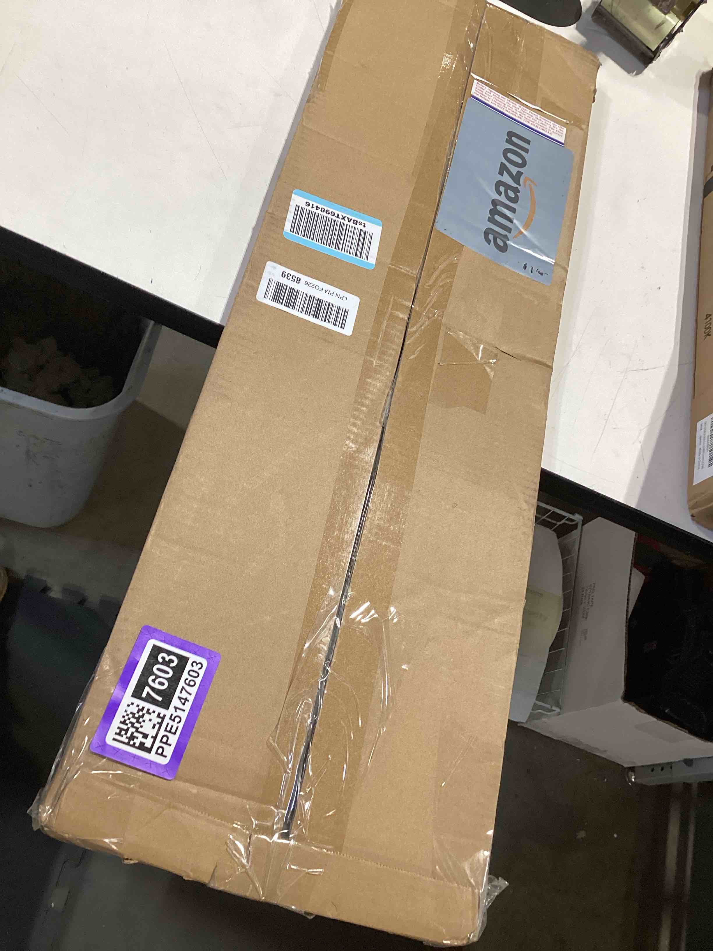 Condition photo showing Good Condition for fits 30x8 duct opening | steel return air grille by handua | vent cover grill for sidewall and ceiling | white | hvac cold air intake grille | outer dimensions: 31.75"w x 9.75" 1 30"w x 8"h [duct opening]