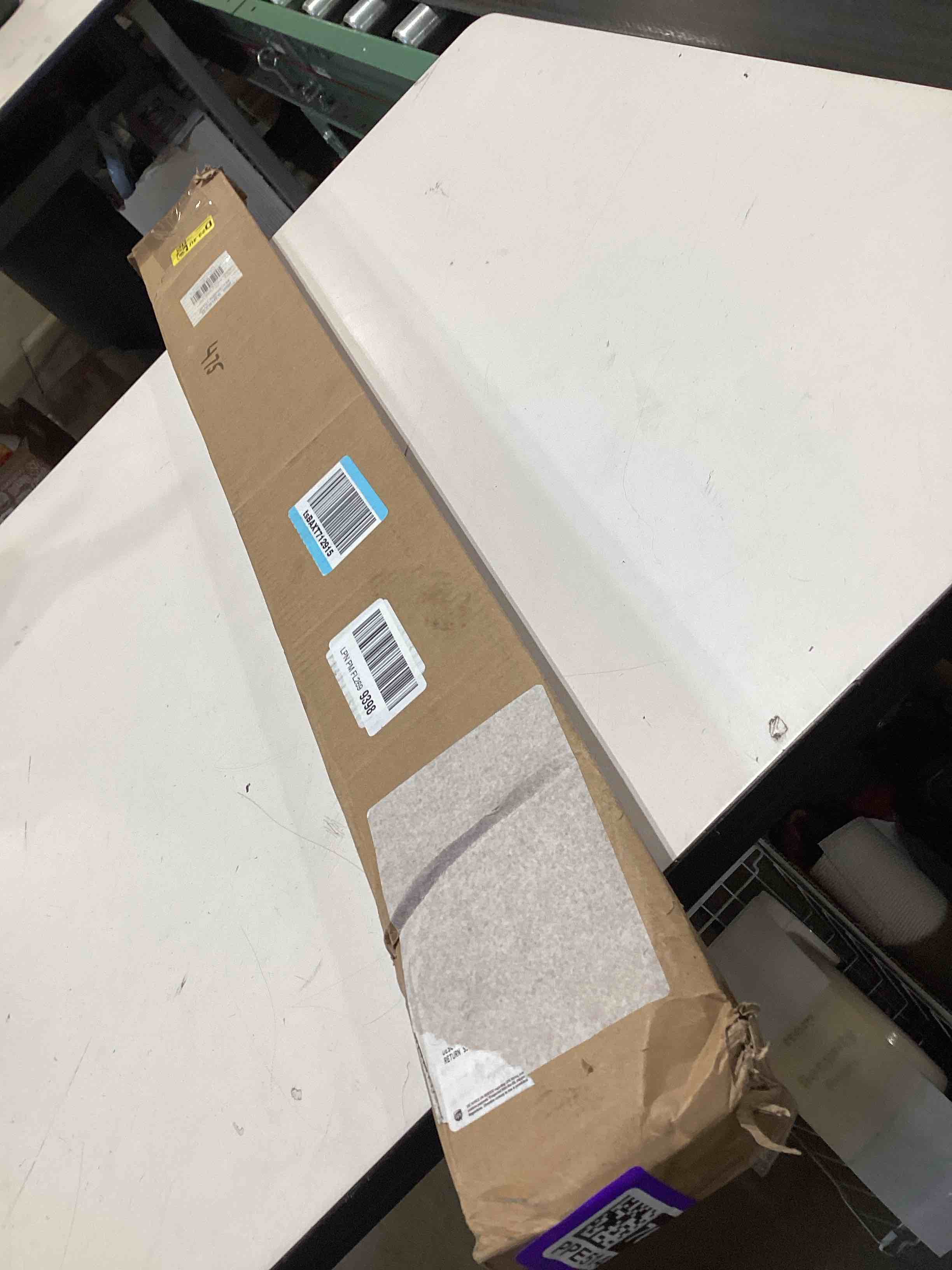 Condition photo showing Good Condition for lazblinds no drill blinds for indoor windows, cordless 1" vinyl mini blinds, privacy s-curve blinds for windows, room darkening horizontal window blinds and shades for home, 35 1/2" w x 48" h, beige beige 35.5" w x 48" h