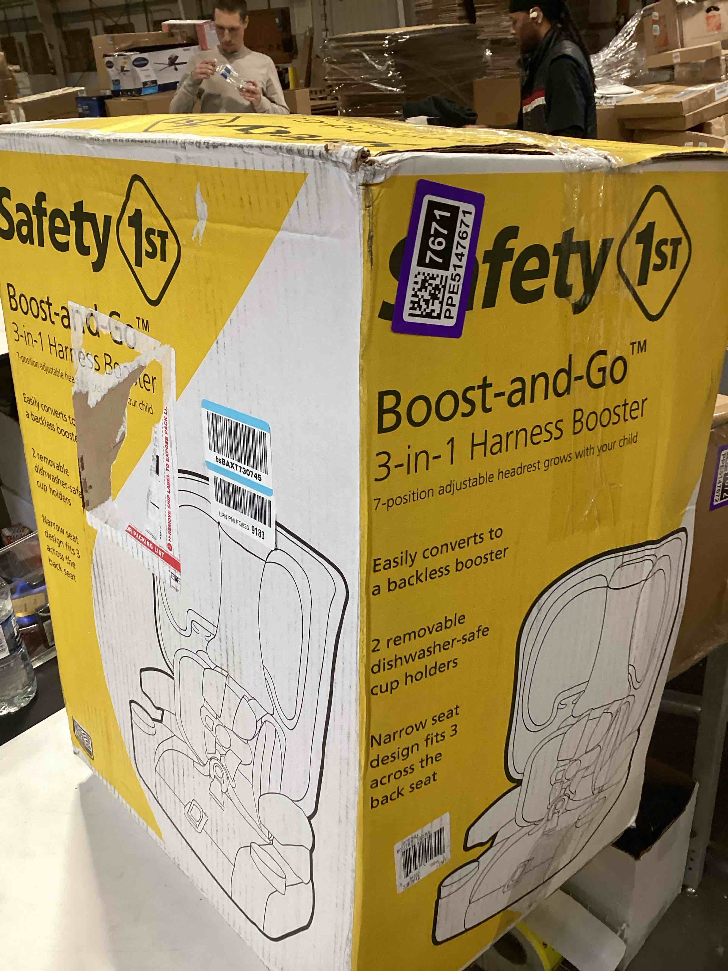 Condition photo showing Good Condition for safety 1st boost-and-go 3-in-1 harness booster car seat, dunes edge