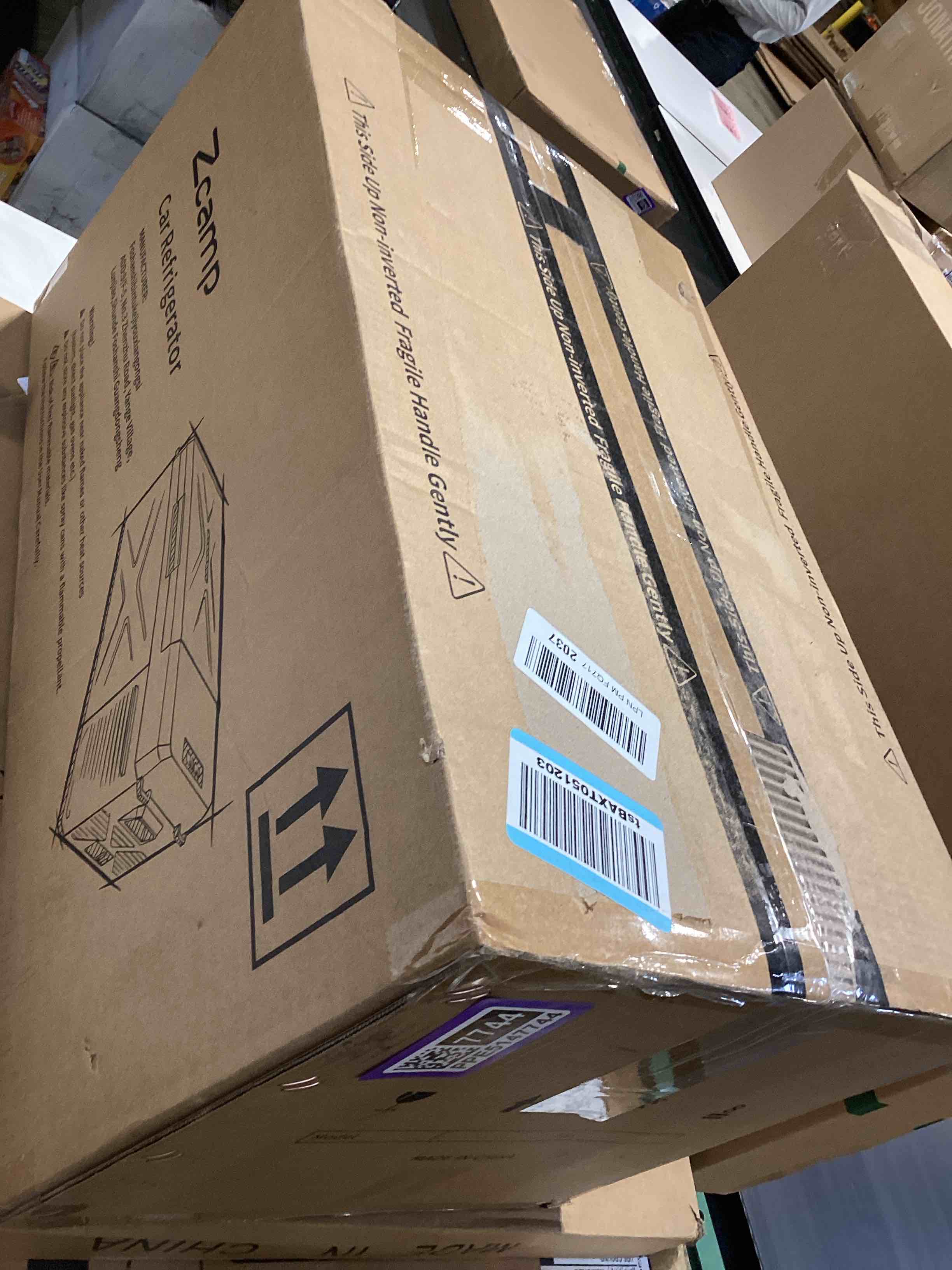 Condition photo showing Good Condition for not tested…x15 12 volt refrigerator,mini portable freezer,16 quart(15.6l) electric cooler,12v car fridge app control,12/24v dc 100-240v ac for ourdoor, camping, travel, truck,rv, boat -4?~68? 16qt