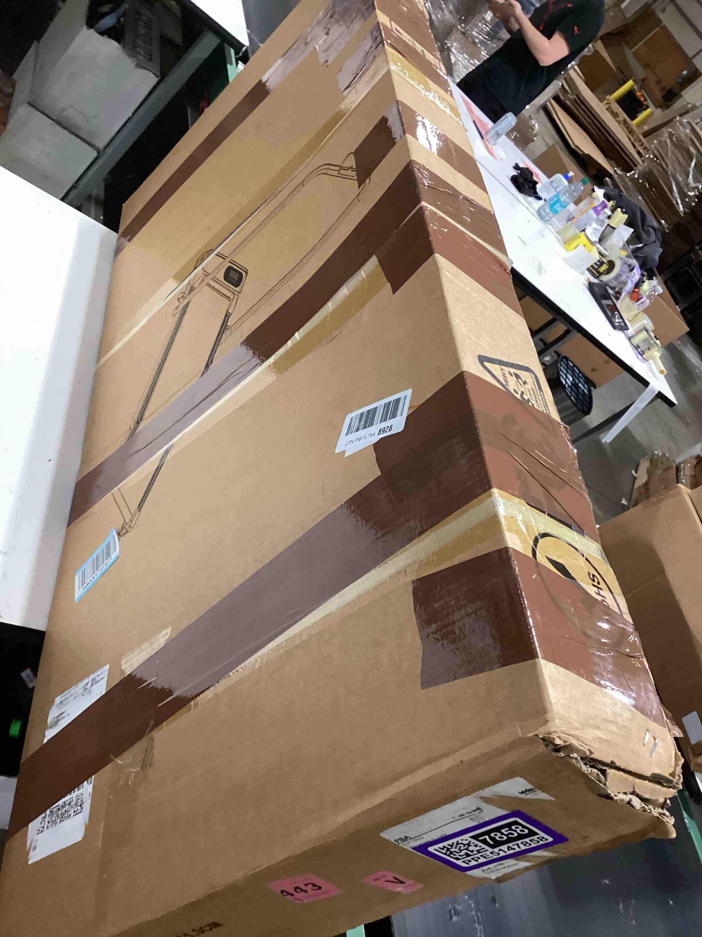 Condition photo showing Good Condition for walking pad treadmill with handle bar for home office,3.0hp low noise portable folding under desk treadmill with remote control,jogging running machine,350 lbs capacity,led display