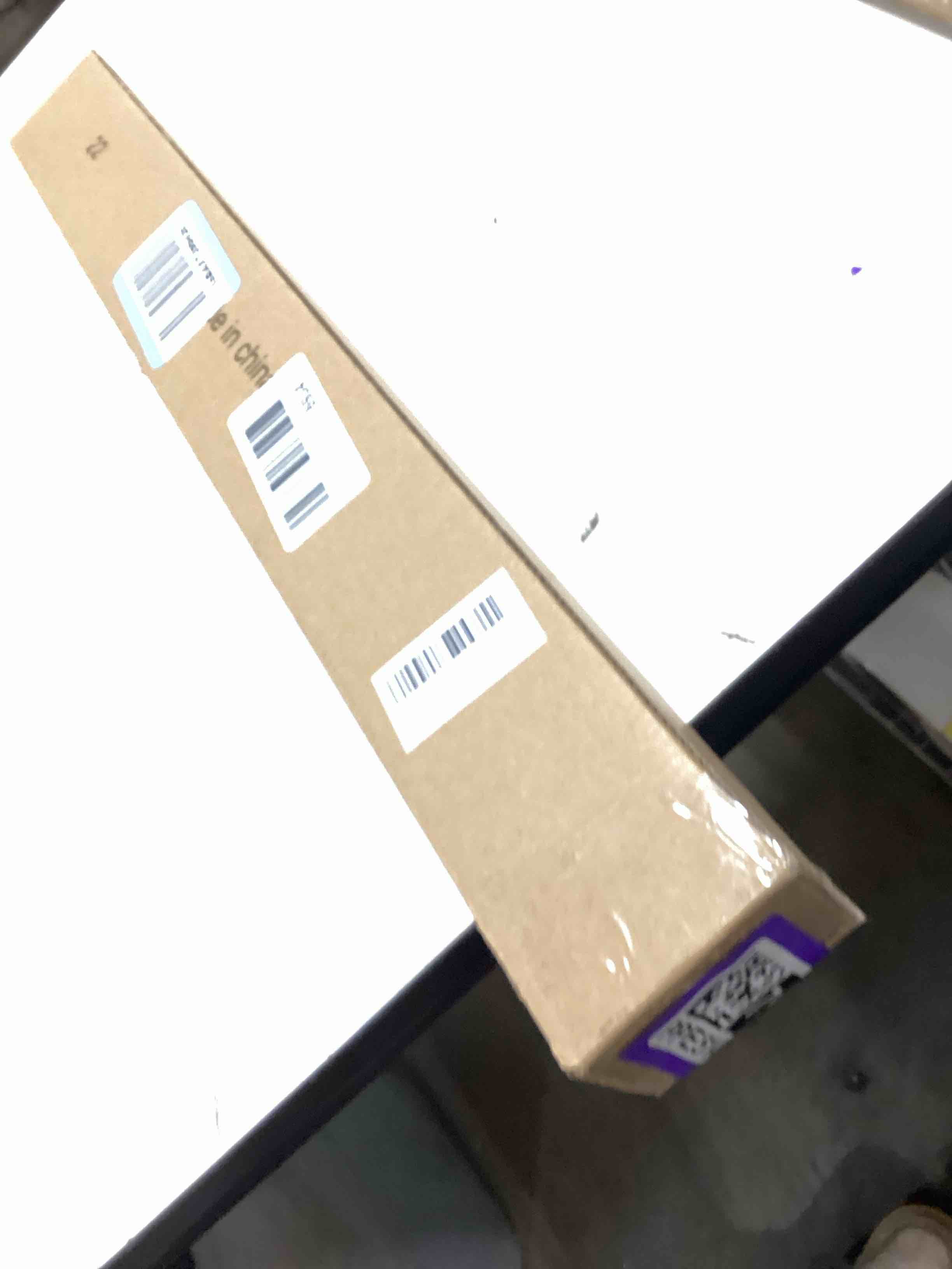Condition photo showing Good Condition for chrisdowa cordless blackout roller shades for windows, thermal insulated uv protection pull down shades, total blackout window blinds for home, office, bedroom, door (22" w x 72" h, white) 22"w x 72"h white
