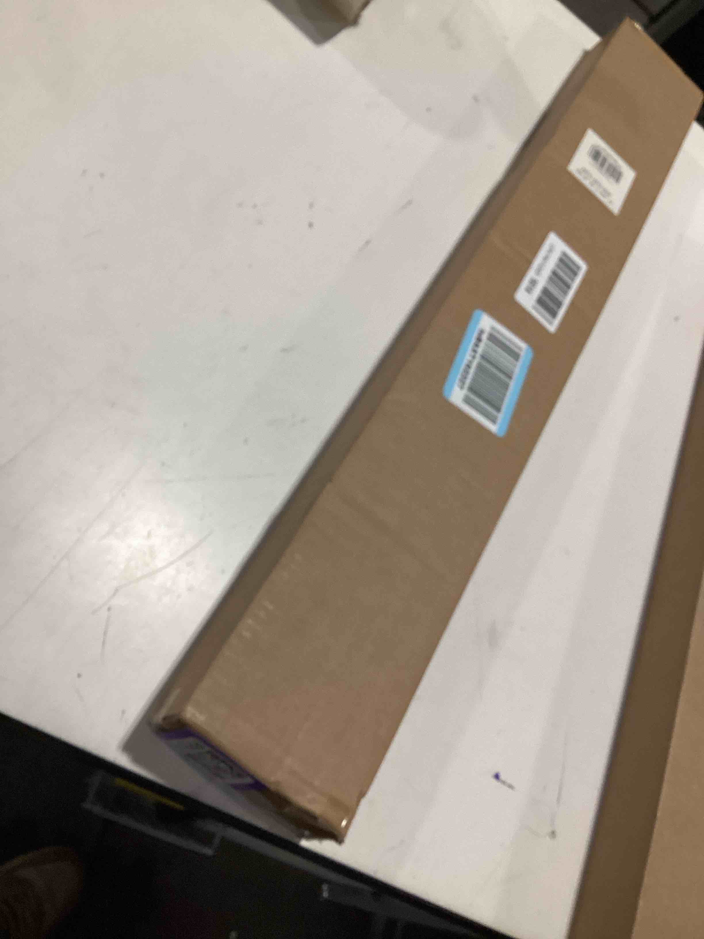 Condition photo showing Good Condition for lazblinds cordless cellular shades, no tools no drill blackout honeycomb shades pleated blinds for windows, 26 1/2" w x 64" h, soft cream blackout-soft cream 26 1/2'' w x 64'' h