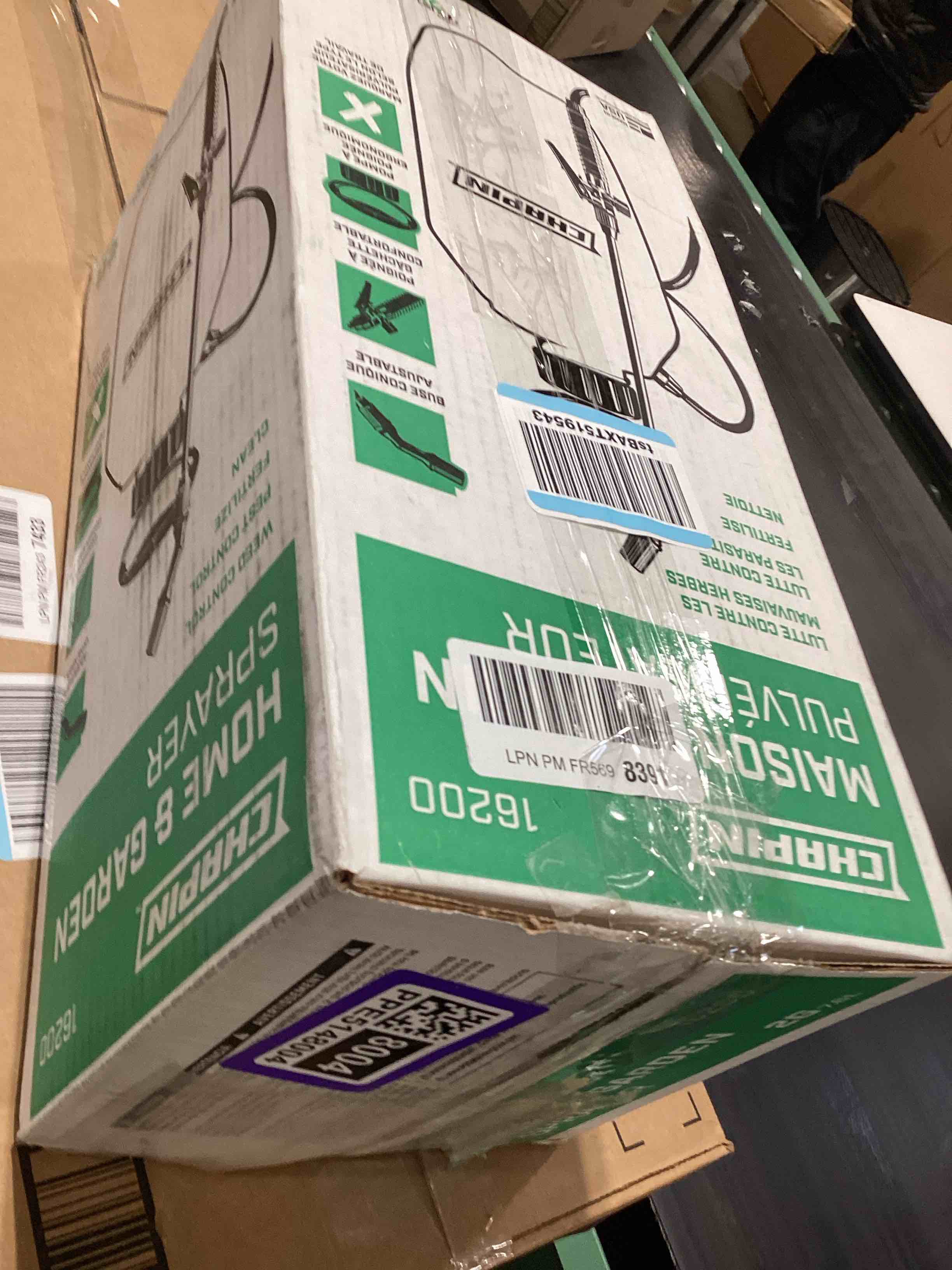 Condition photo showing Good Condition for chapin 16200 pump sprayer, 2-gallon, lawn & garden translucent poly tank, adjustable cone nozzle, ergonomic handle & in-tank filter for herbicides, pesticides & fertilizers 2 gal sprayer