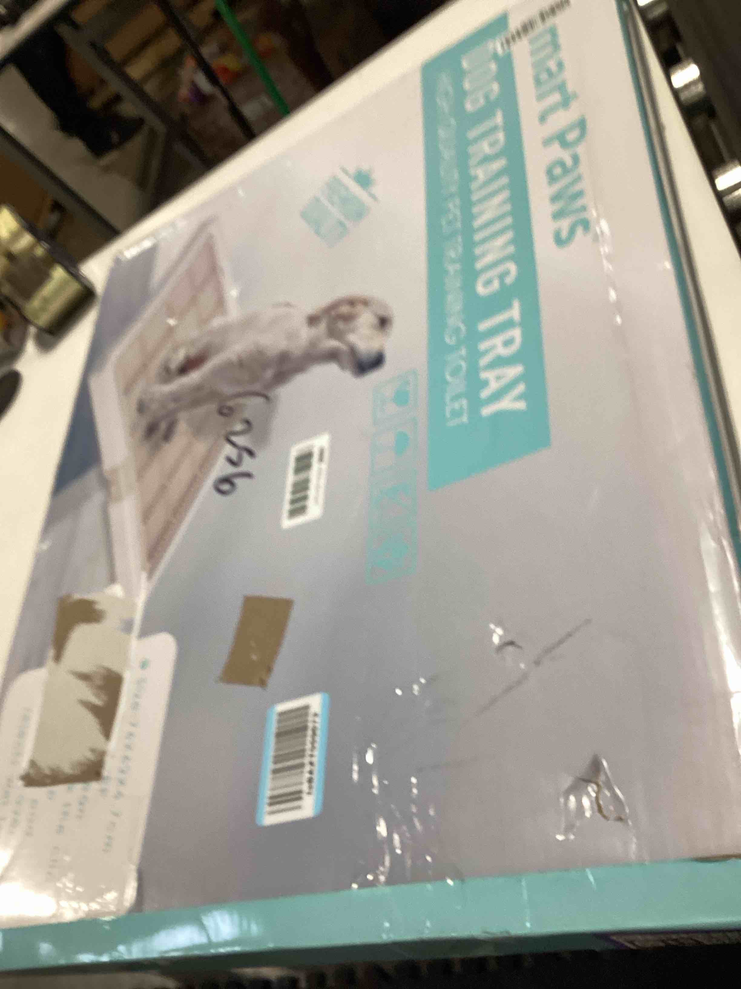Condition photo showing Good Condition for smart paws 3 sizes small puppy dog toilet,poodles training tray,yorkie pet pads holder 21.65x17.71 inch (pack of 1)