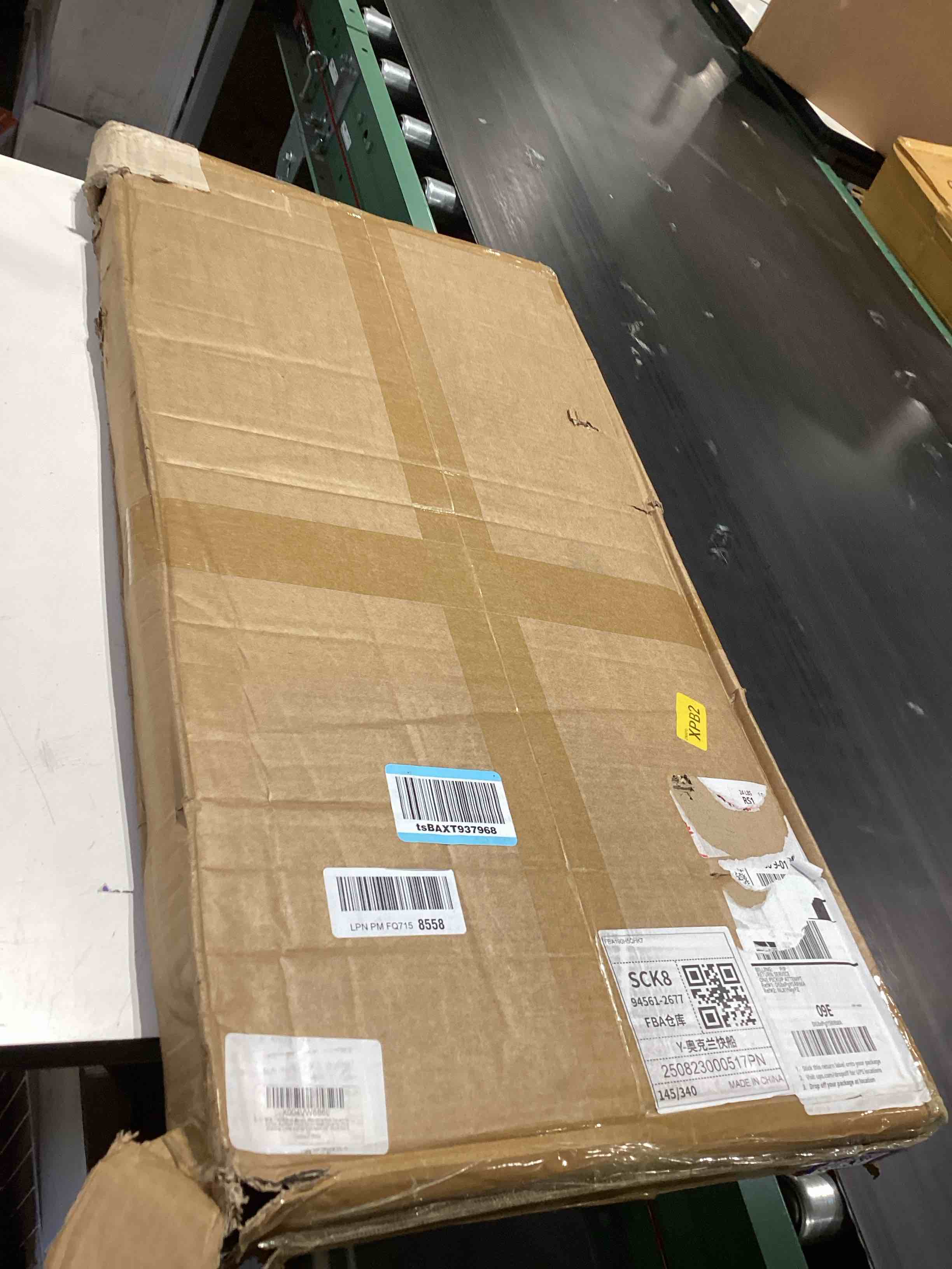 Condition photo showing Good Condition for wire shelf covers, 4pcs wire rack covers for pantry, wood pantry shelf cover for wire shelving closet kitchen bathroom (32" wx16 dx2.6 h) wood color 32"wx16"dx2.6"h