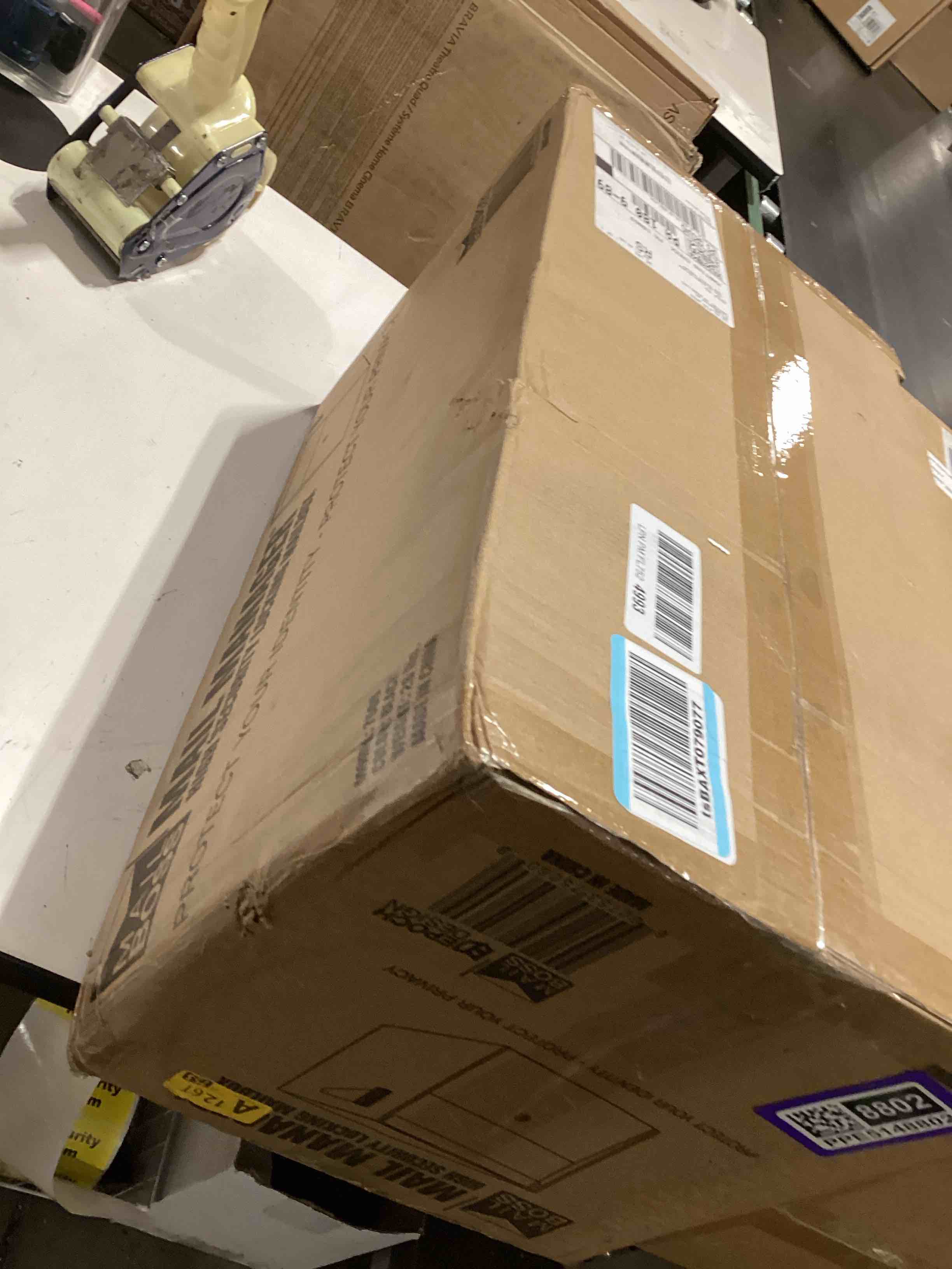 Condition photo showing Good Condition for mail boss 7506 mail manager curbside locking security mailbox, black,large black mailbox