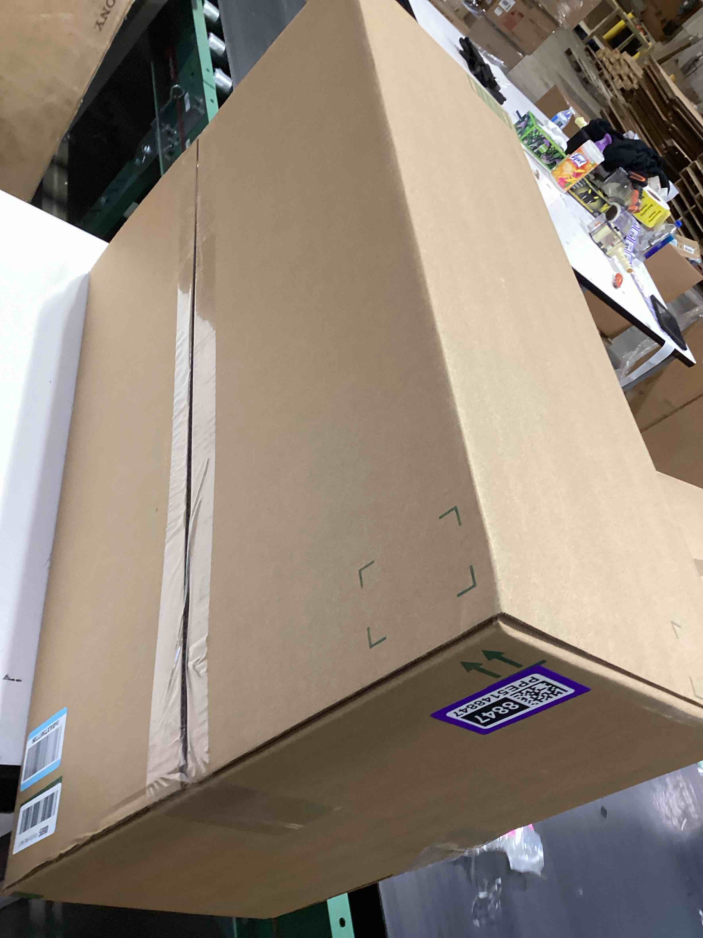 Condition photo showing Good Condition for 3 in 1 portable cat enclosures with tunnel & cat house, quick setup foldable indoor outdoor cat play tent for pet families, upgraded stable frame, extra large space, storage bag + cat wand & balls grey-3in1 cat tower tent