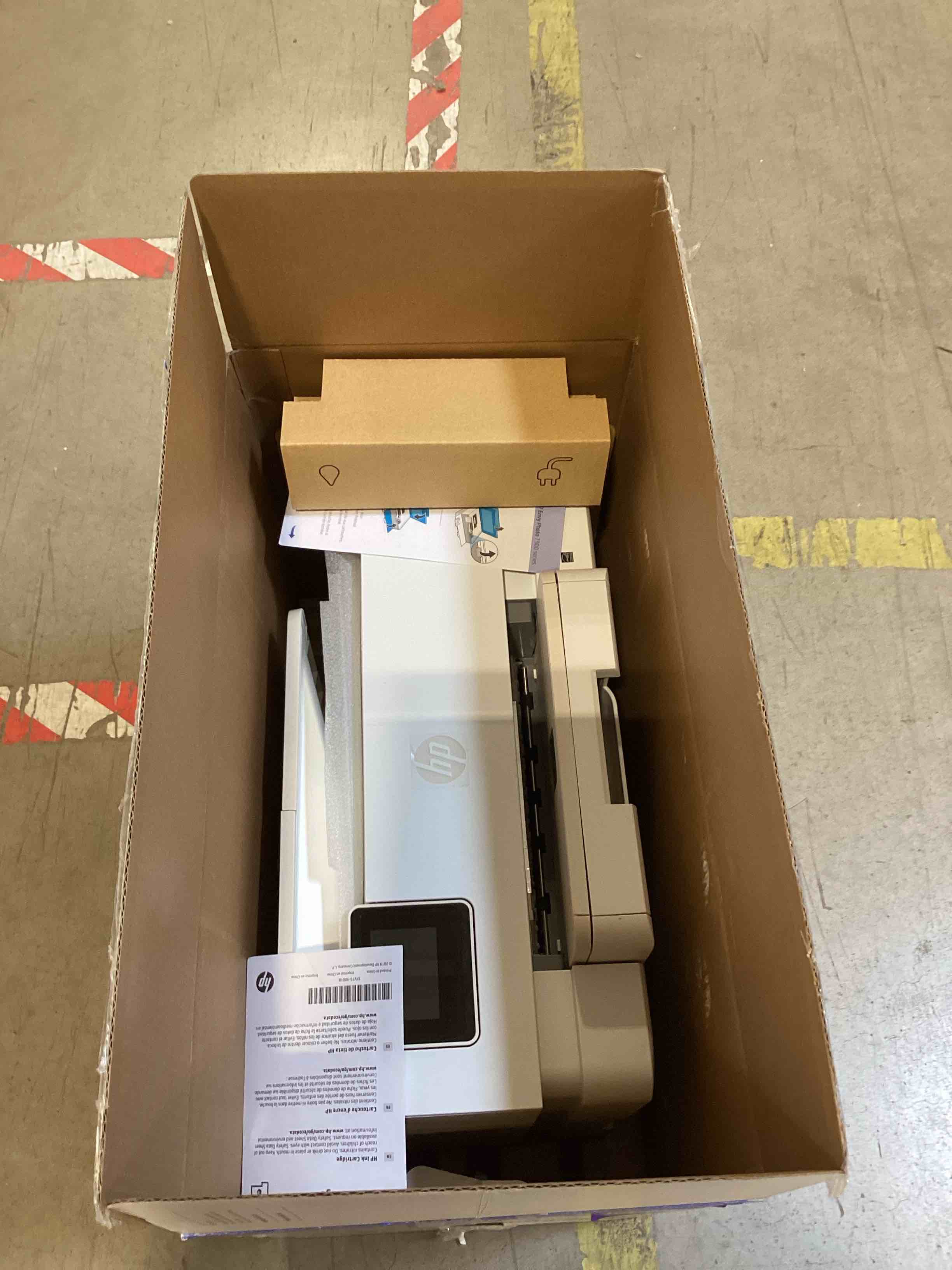 Condition photo showing Good Condition for hp envy photo 7975 wireless color inkjet photo printer, print, scan, copy, easy setup, mobile printing, best-for-home, 3 month instant ink trial included, ai-enabled (b63k3a) new version