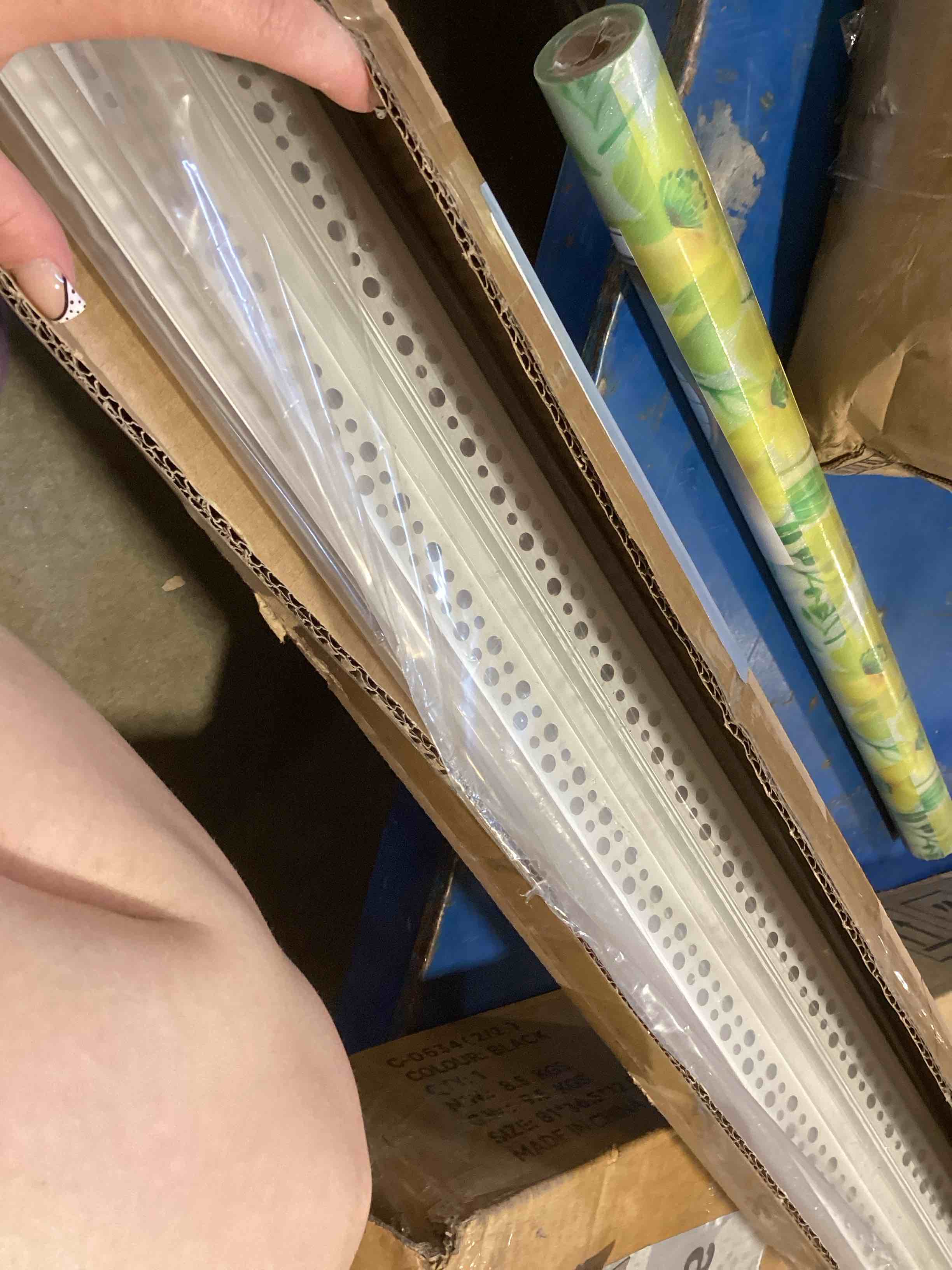 Condition photo showing Good Condition for plaster-in led aluminum channel 6pack 1m/3.3ft plaster led strip light diffuser profile,trimless drywall aluminum led channel profile with milky diffuser cover end cap for wall and ceiling