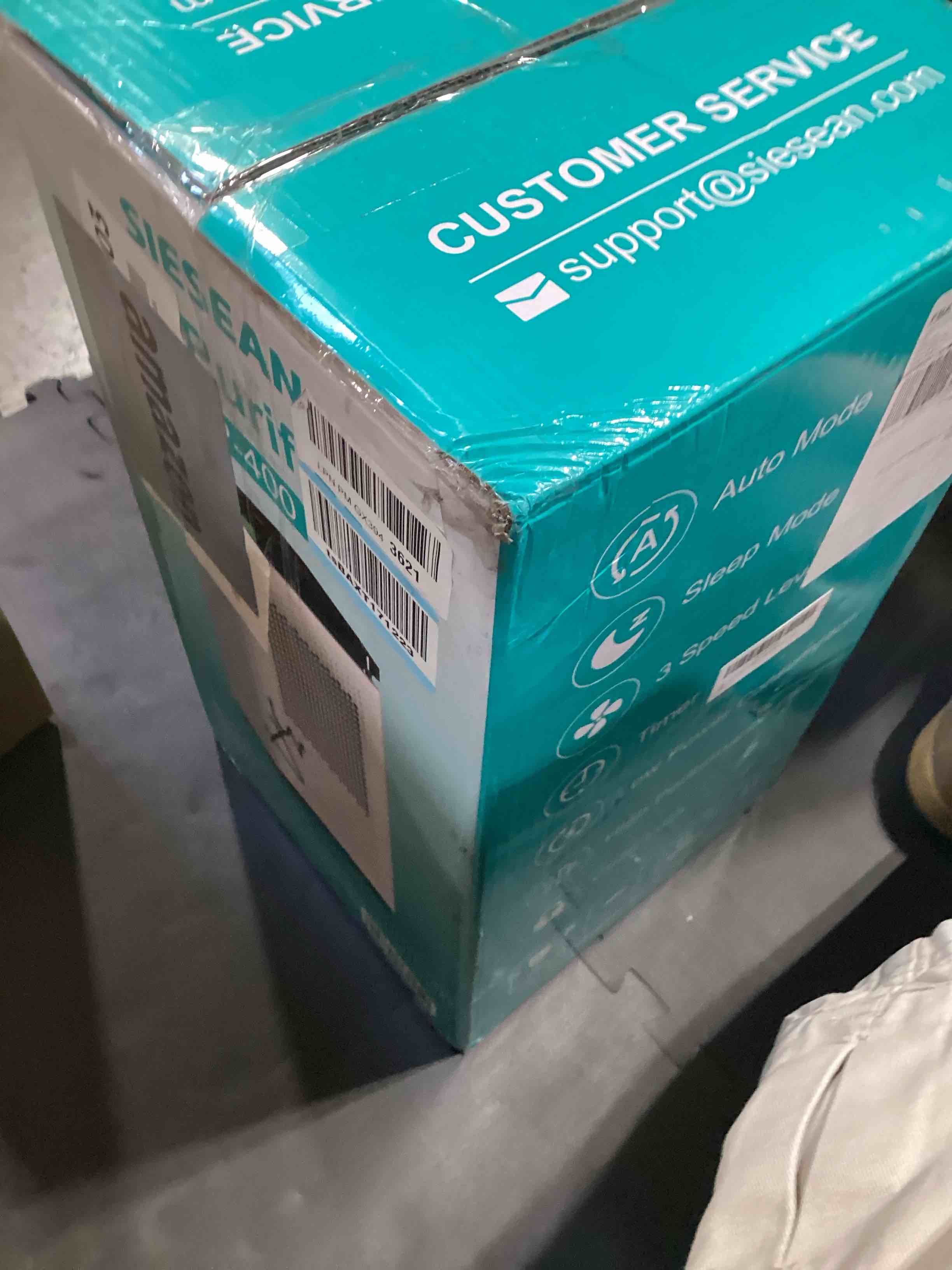 Condition photo showing Good Condition for not tested..air purifiers for home large rooms up to 3500 ft², h13 true hepa 0.1 micron 99.97% filtration with carbon filter, 235 cfm cadr, removes allergens, pet odor, smoke, vocs, 30db sleep mode, pm2.5 display
