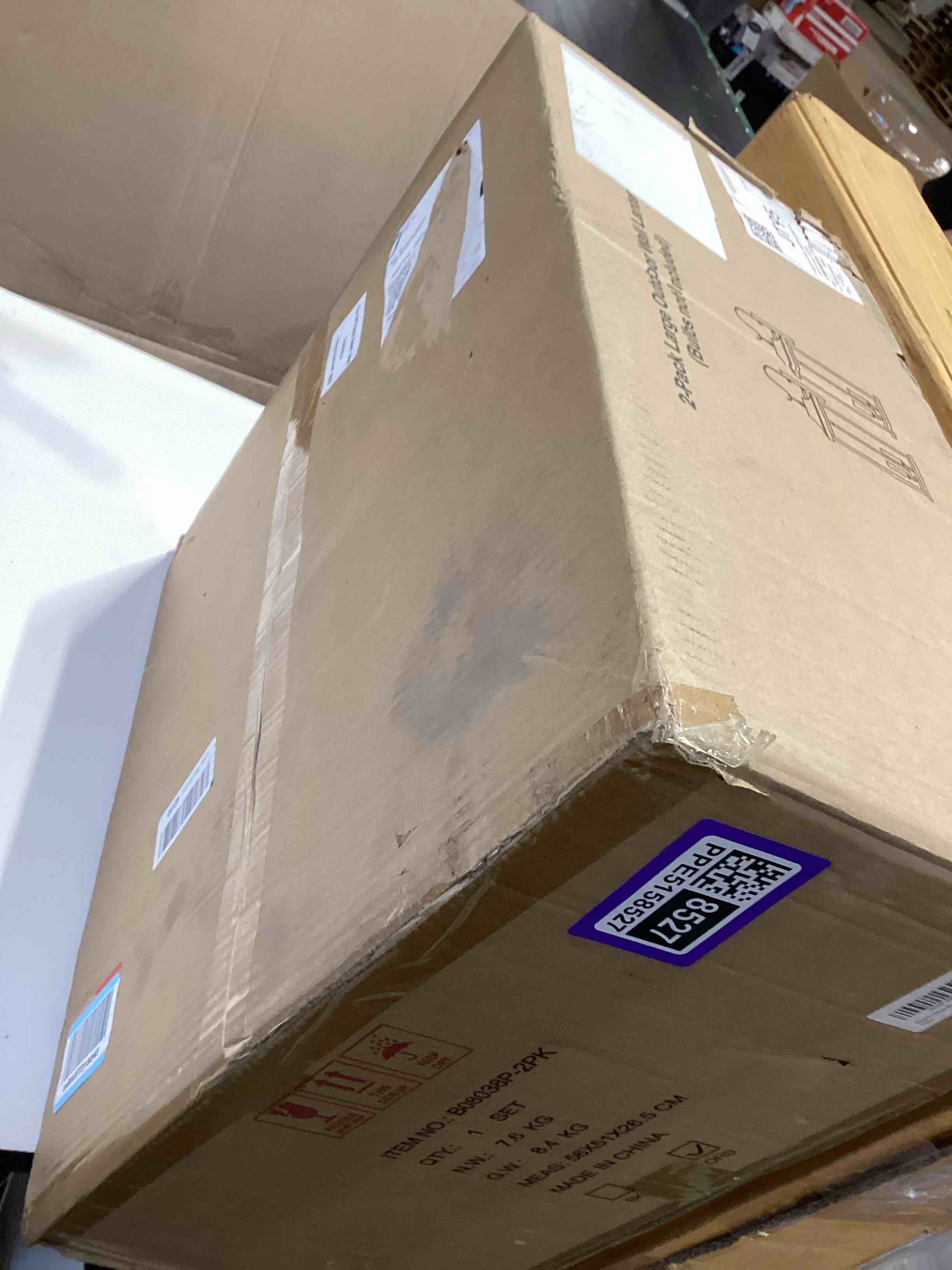 Condition photo showing Good Condition for 23” extra large 3-light oil rubbed bronze outdoor light fixtures 2 pack, ip65 waterproof vintage outside lights for house brown front porch light lanterns exterior coach lights, e12 vintage bronze 2-pack/no sensor