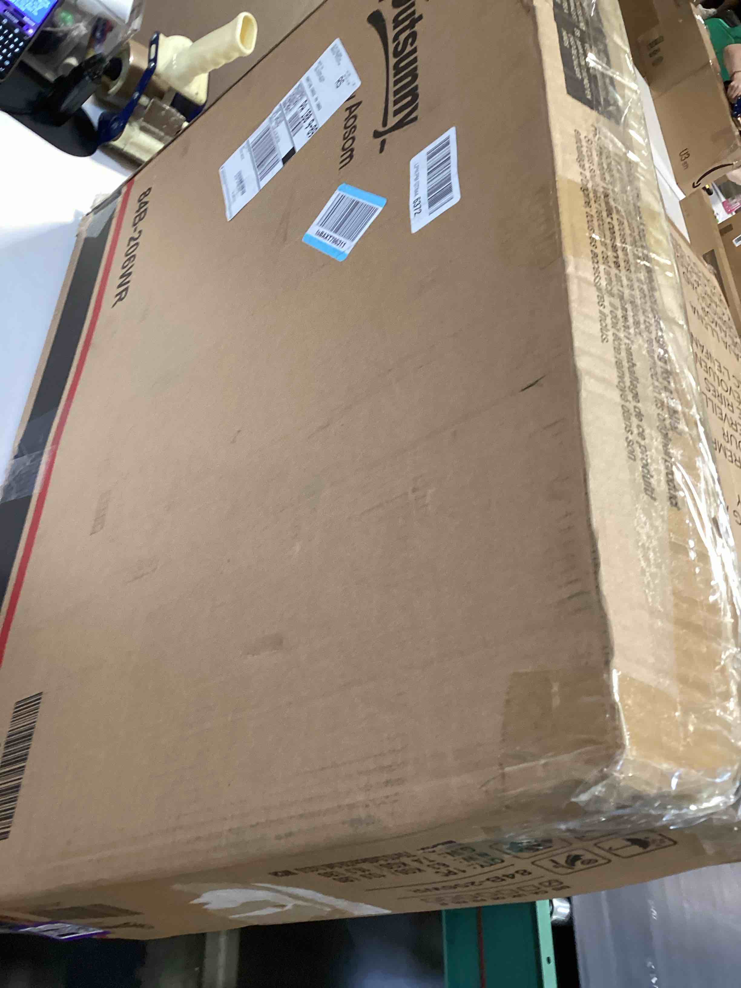 Condition photo showing Good Condition for dog ramp for car 71" x 17.6" extra long folding aluminum pet ramp for large dogs up to 250 lbs, portable waterproof dog ramps for suv truck cars 71'' ramp