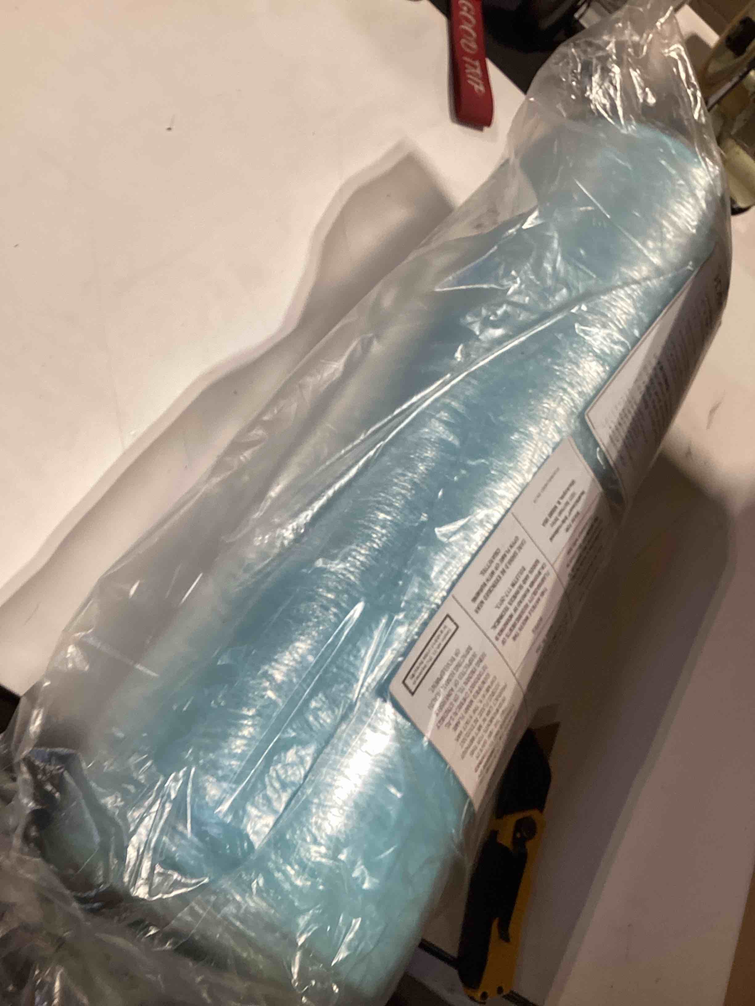 Condition photo showing Good Condition for dmi twin xl mattress topper egg crate foam mattress topper for pressure relief, weight distribution & enhanced airflow dorm bed mattress topper 2 inch - improved comfort & alignment- blue