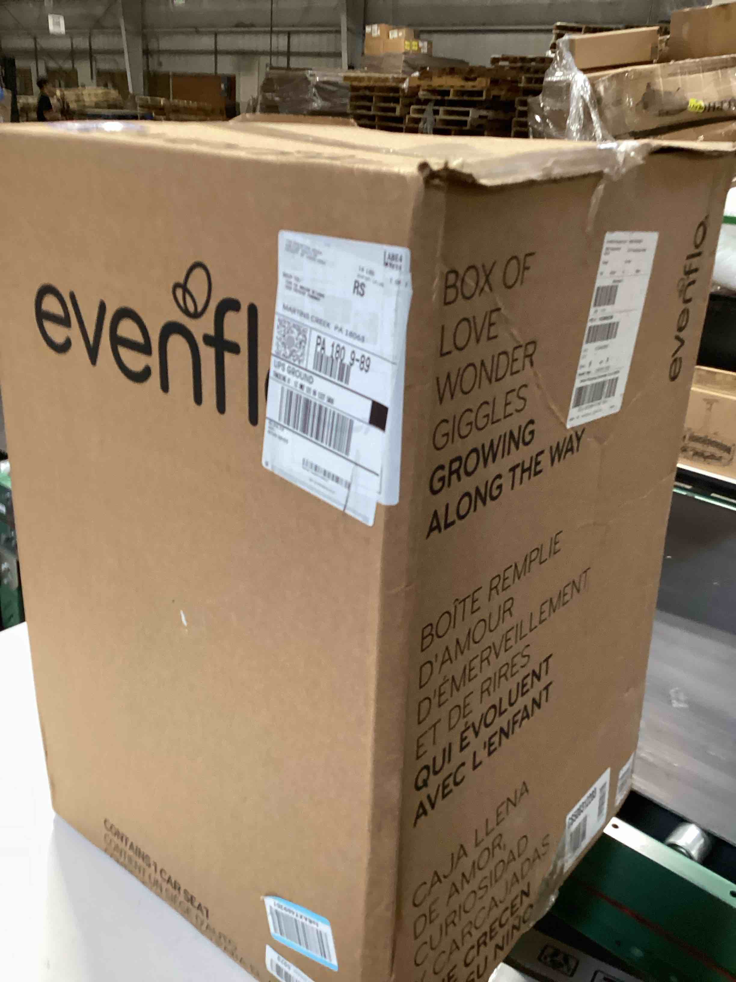 Condition photo showing Good Condition for evenflo maestro sport booster car seat (granite gray)