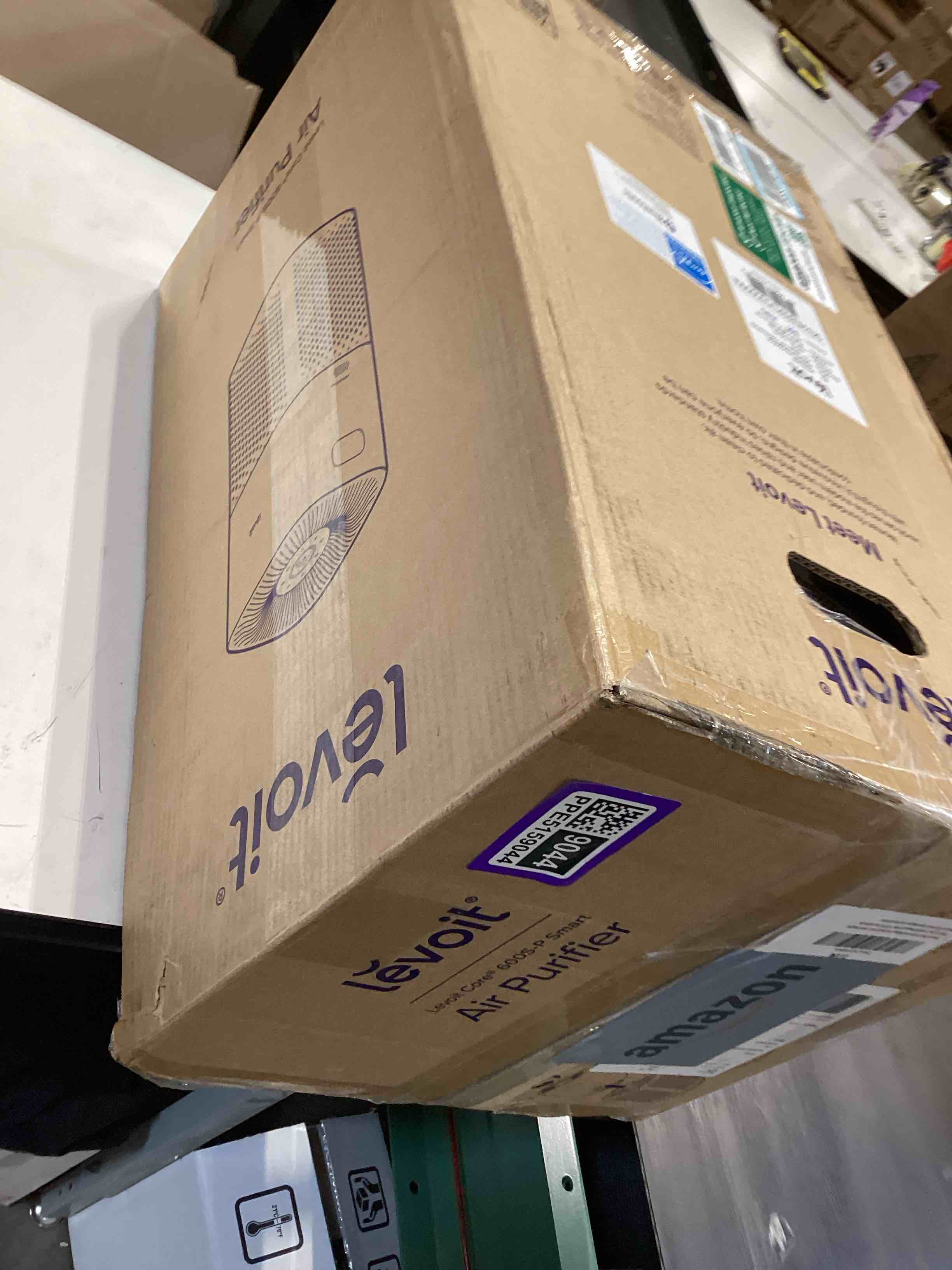 Condition photo showing Good Condition for levoit air purifiers for home large room up to 2933 ft² with hepa sleep mode, aham verifide, smart wifi, pm2.5 monitor, 3-in-1 filter for smoke, pet allergies, dust, alexa control, core 600s-p, white core 600s-p white