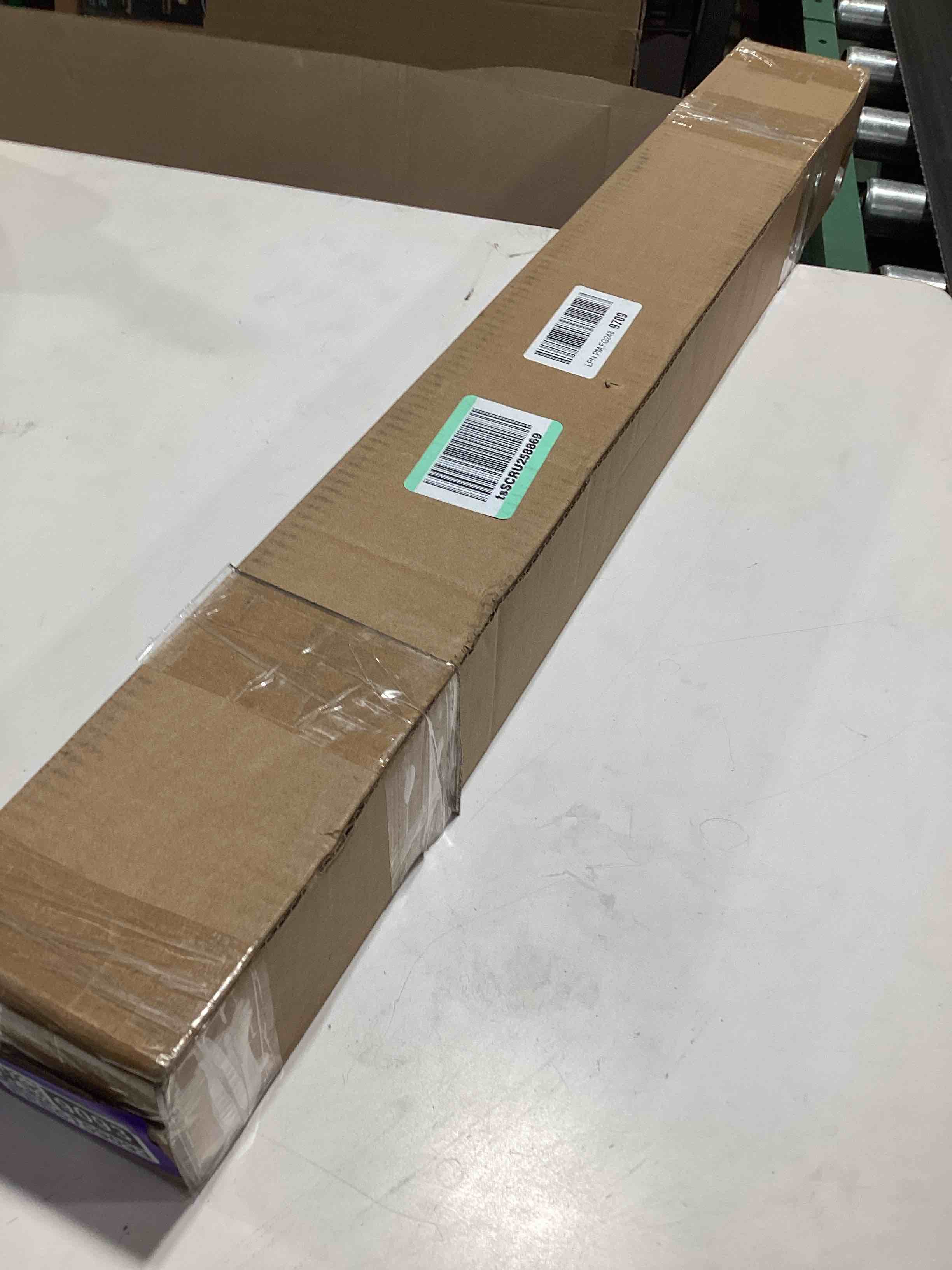 Condition photo showing Good Condition for genimo 100% blackout roller window shades, window blinds cordless with thermal insulated, uv protection fabric, mini french door blinds for home, bedroom, office, ivory white, 33" w x 72" h ivory white 33"w x 72"h
