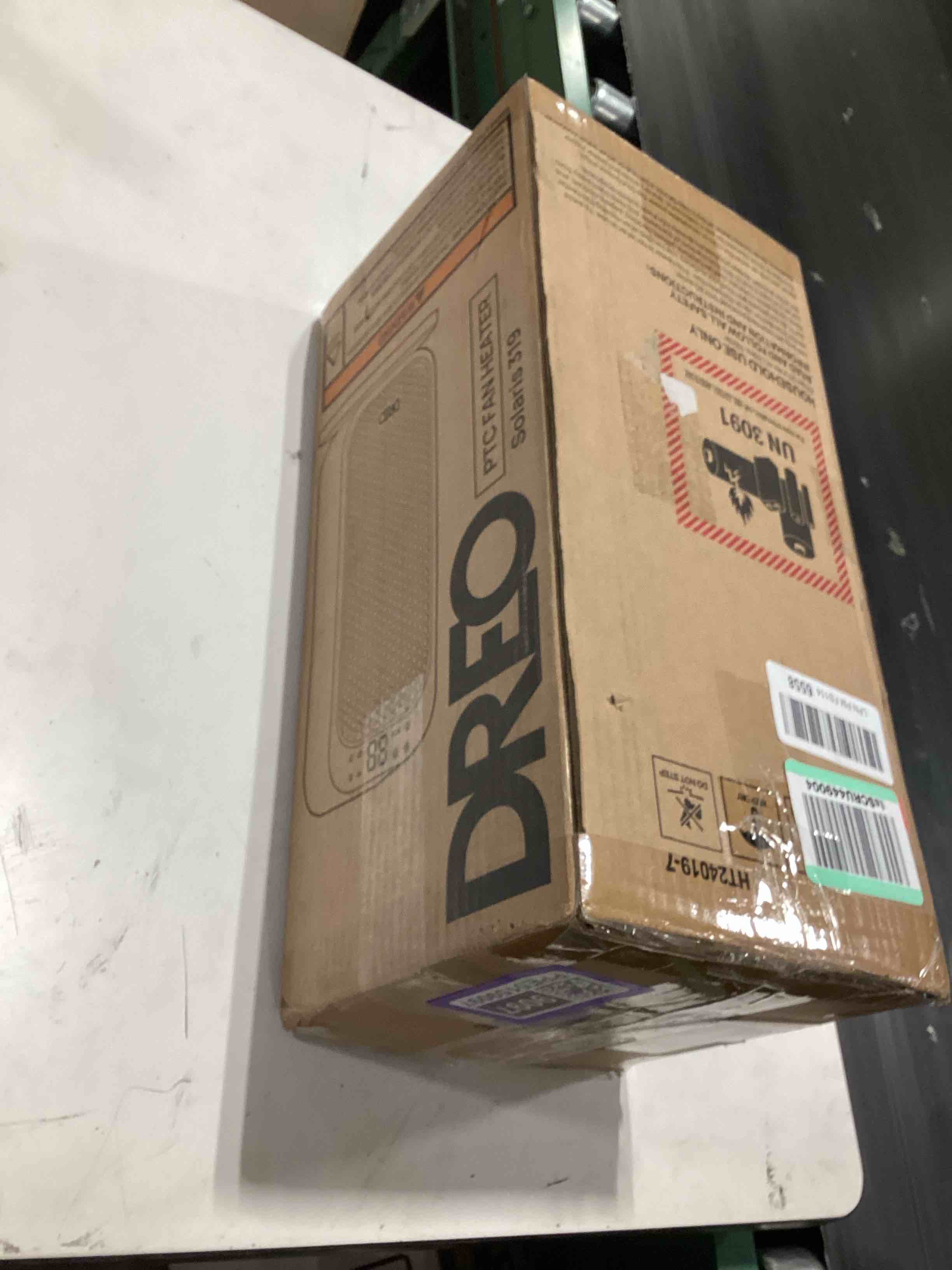 Condition photo showing Good Condition for not tested..dreo quiet space heater, 1500w portable heaters for indoor use with remote, 70° oscillation, fast and safety electric ptc ceramic for desk office bedroom, 12h timer silver heaters