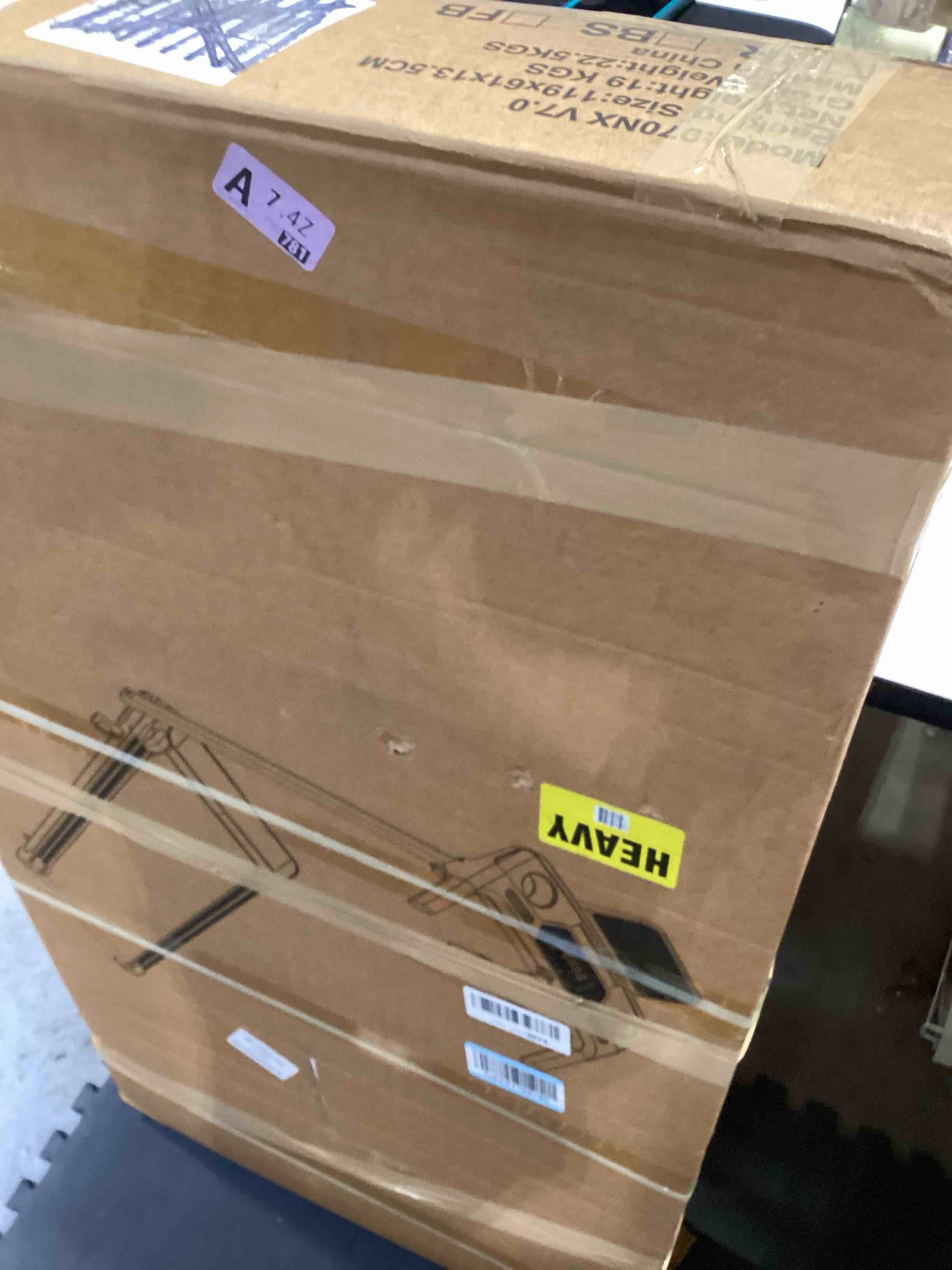 Condition photo showing Good Condition for not tested…treadmills for home 3.0hp quiet foldable treadmill with incline, portable walking pad with handle bar, walking pad treadmill for running and jogging with 330 lbs capacity