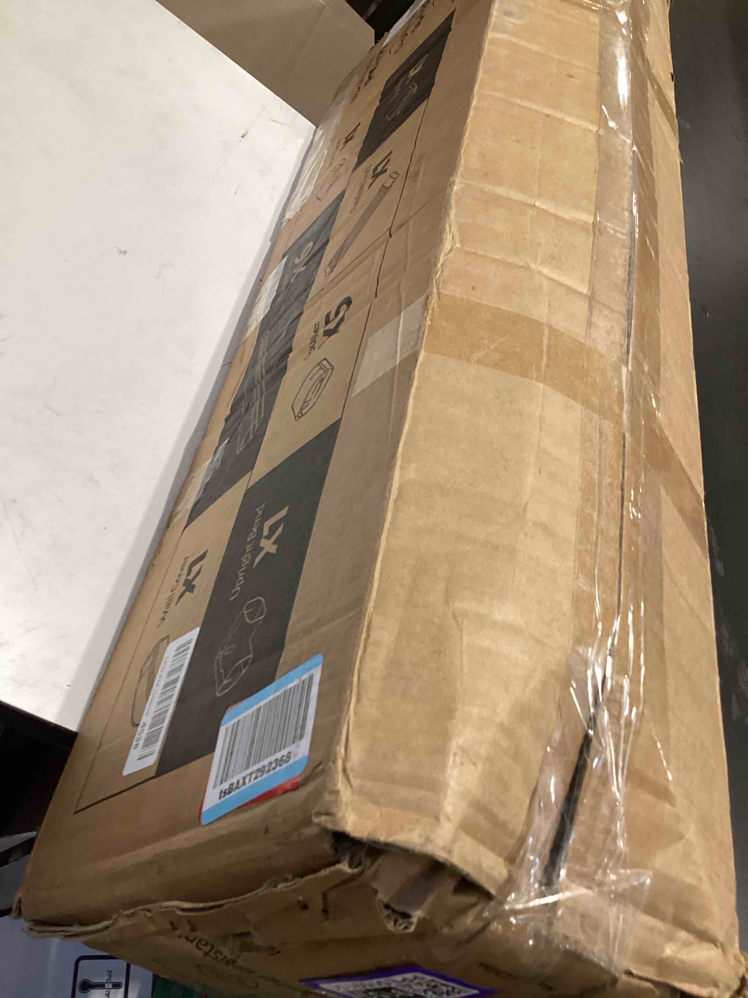 Condition photo showing As Is for mini-split ac line set cover: 3" 25.5 ft line hide for mini split central ac hvac heating system - waterproof pvc outdoor pipe cover split unit line guard decorative refrigerant line cover