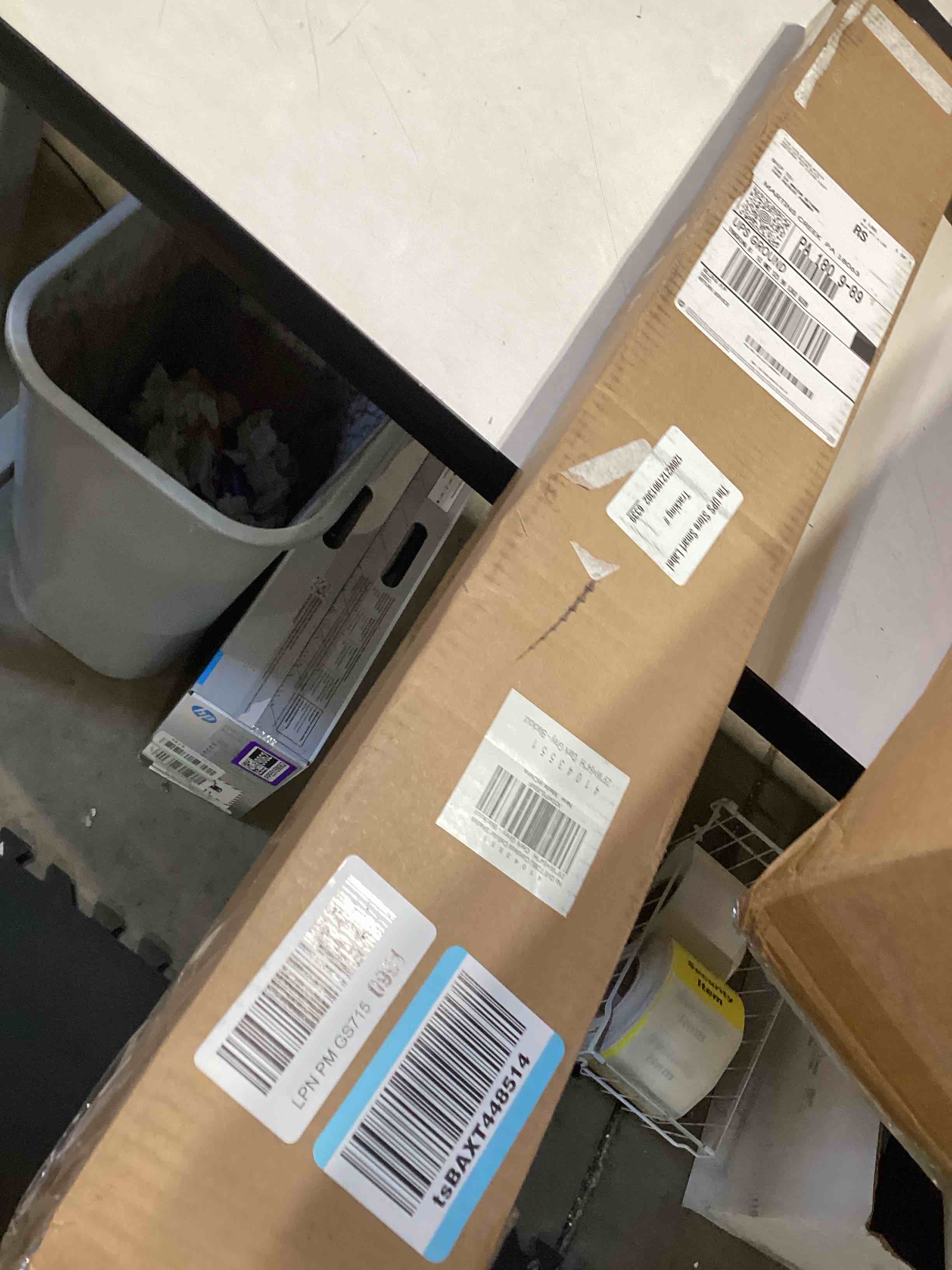 Condition photo showing Good Condition for lazblinds no tools no drill cordless cellular shades, top down bottom up (tdbu) honeycomb shades for home, light filtering thermal insulation blinds for windows, 20" w x 48" h, white light filtering - white 20" w x 48" h