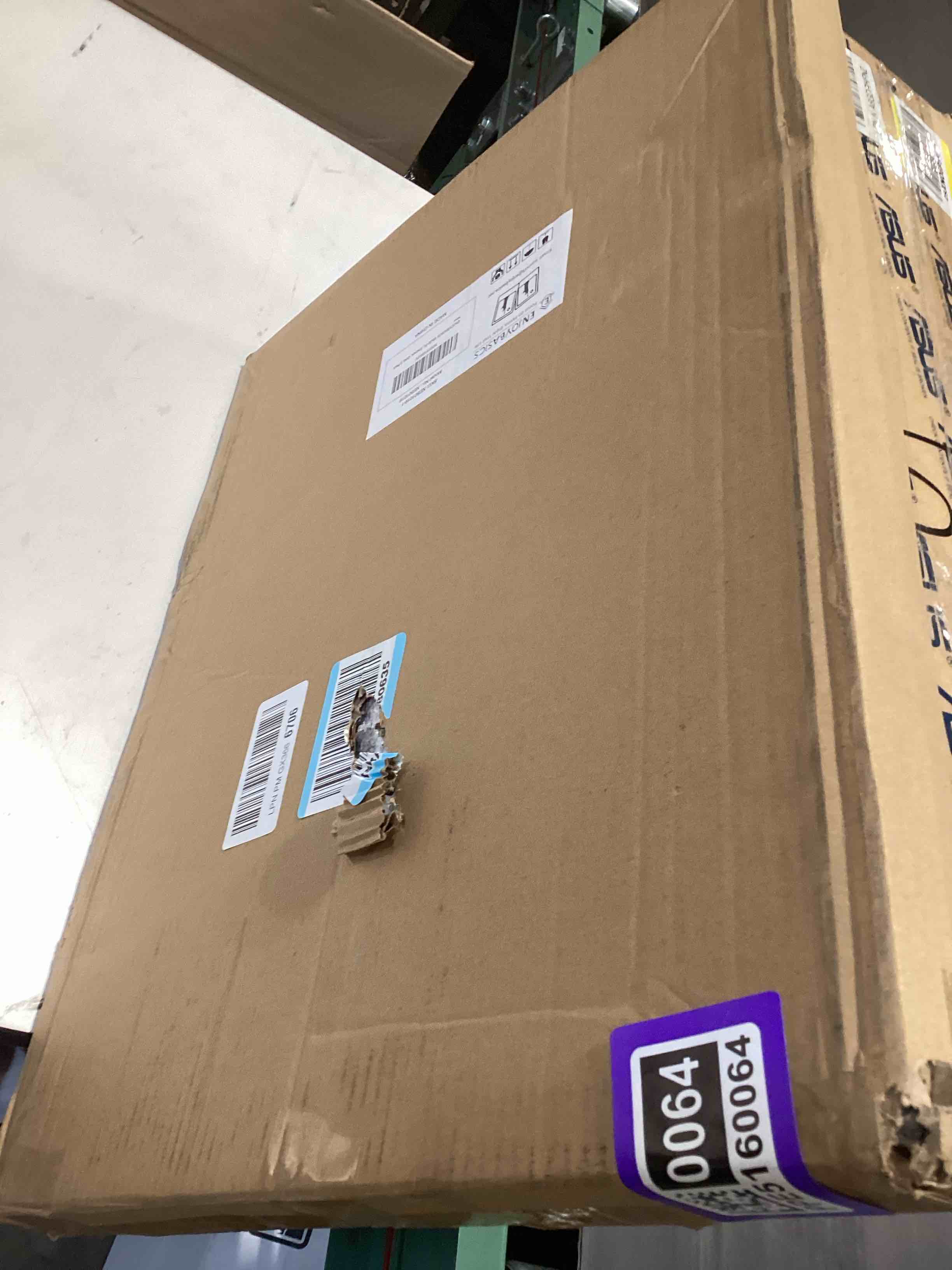 Condition photo showing Good Condition for enjoybasics 16x20 picture frame, display poster 11x14 with mat or 16 x 20 without mat, wall gallery photo frames, gold, 2 pack gold 16x20