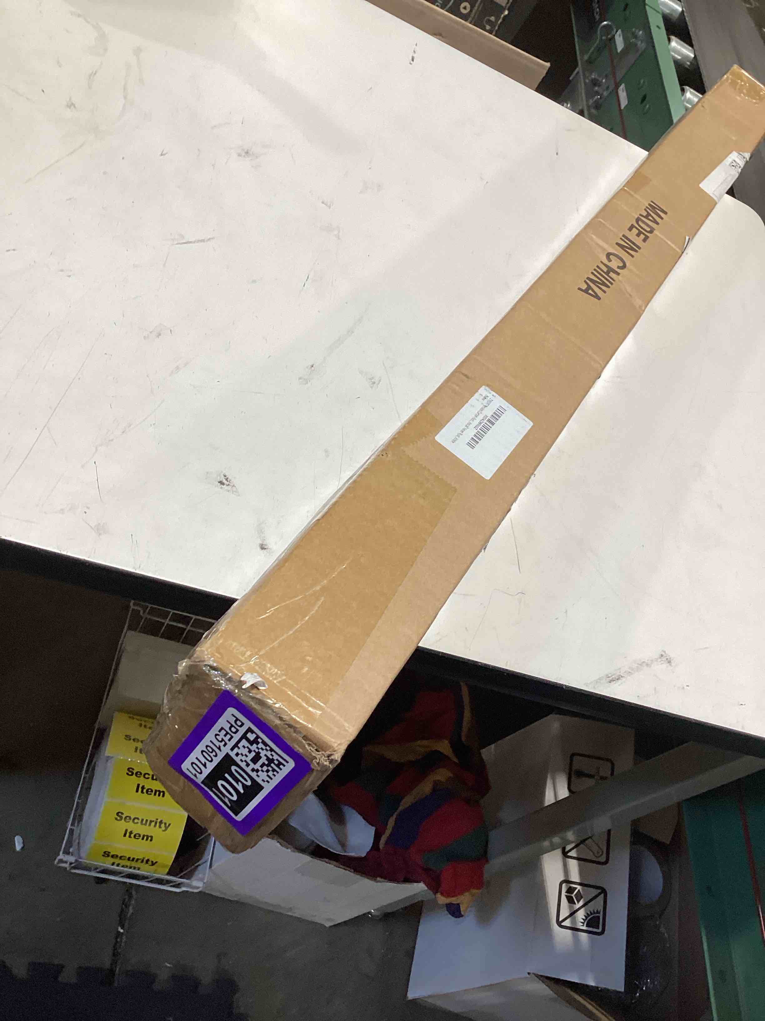 Condition photo showing Good Condition for tension curtain rod 45-168 in, white extra long outdoor curtain rod no drilling for patio, shower curtain rod for bathroom, adjustable spring tension rod for window, easy to install never rust white 45-168"
