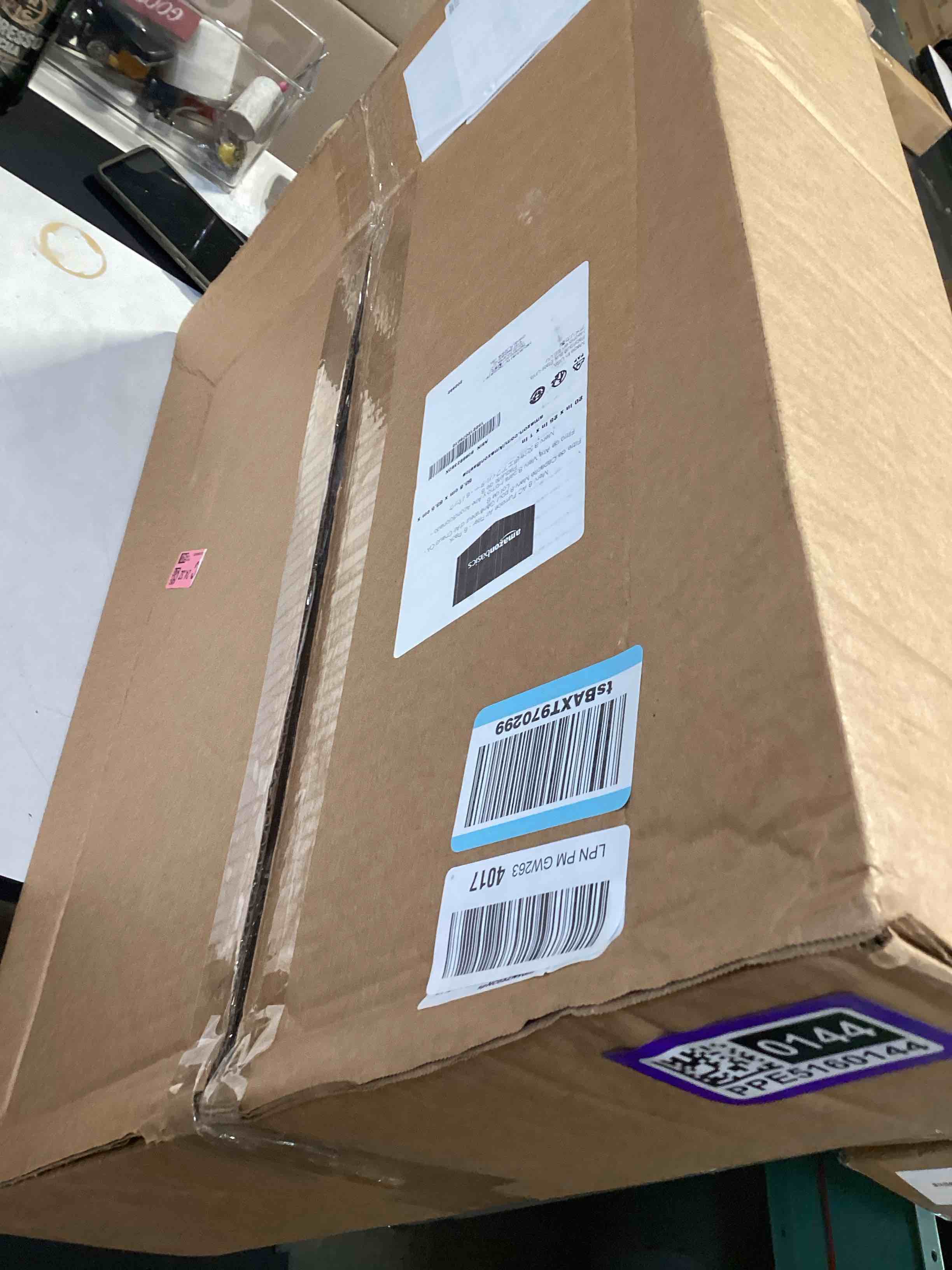 Condition photo showing Good Condition for amazon basics 20x25x1 air filter 6-pack, merv 8 ac furnace filters, removes dust, electrostatic, allergy control (actual size: 19.75" x 24.75" x 0.75") 20x25x1 merv 8