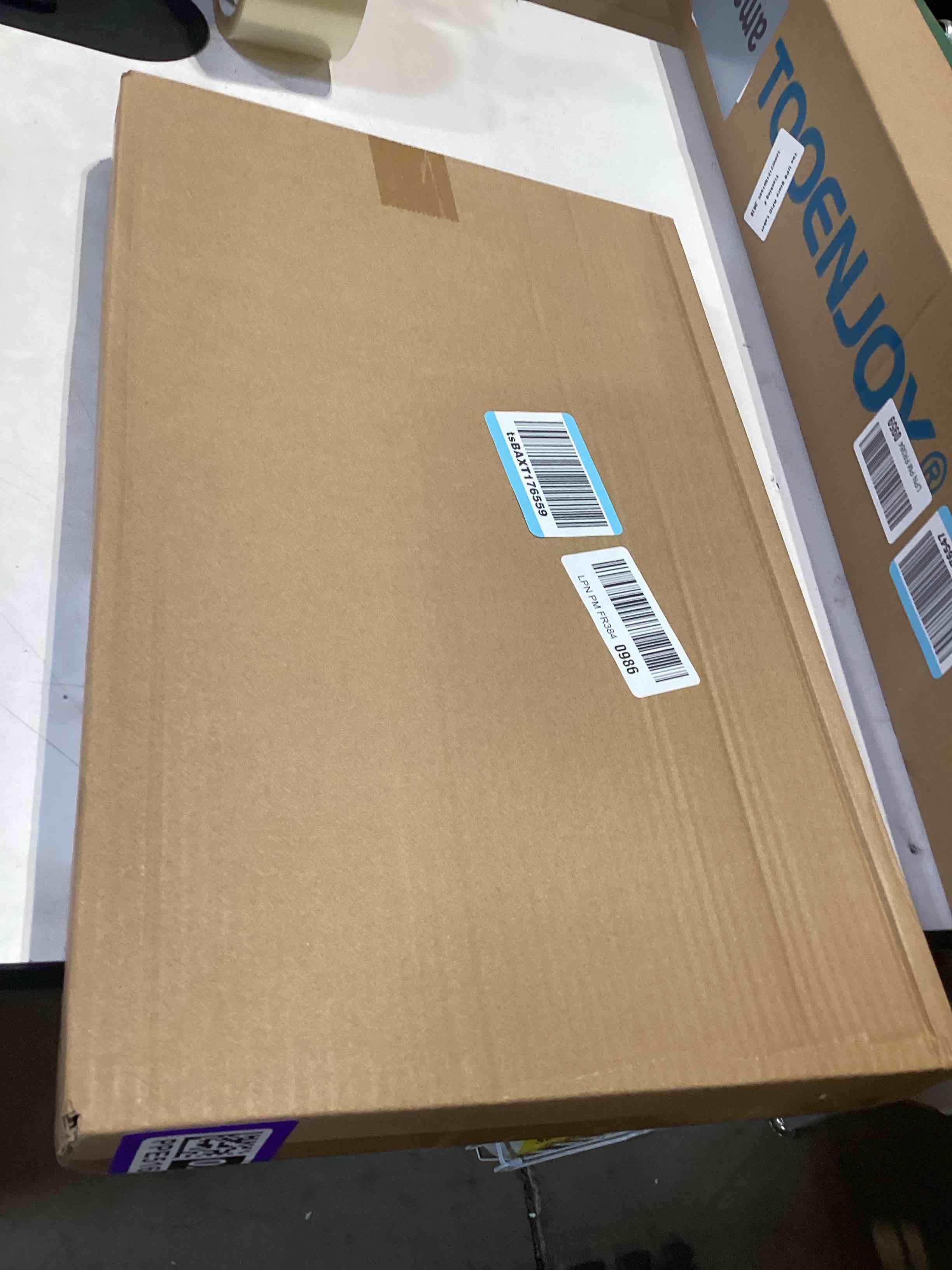 Condition photo showing Good Condition for window ac side panel with frame set,air conditioner accordion filler curtain replacement for window ac units,fits most 15,000 btu units,white,2 pack