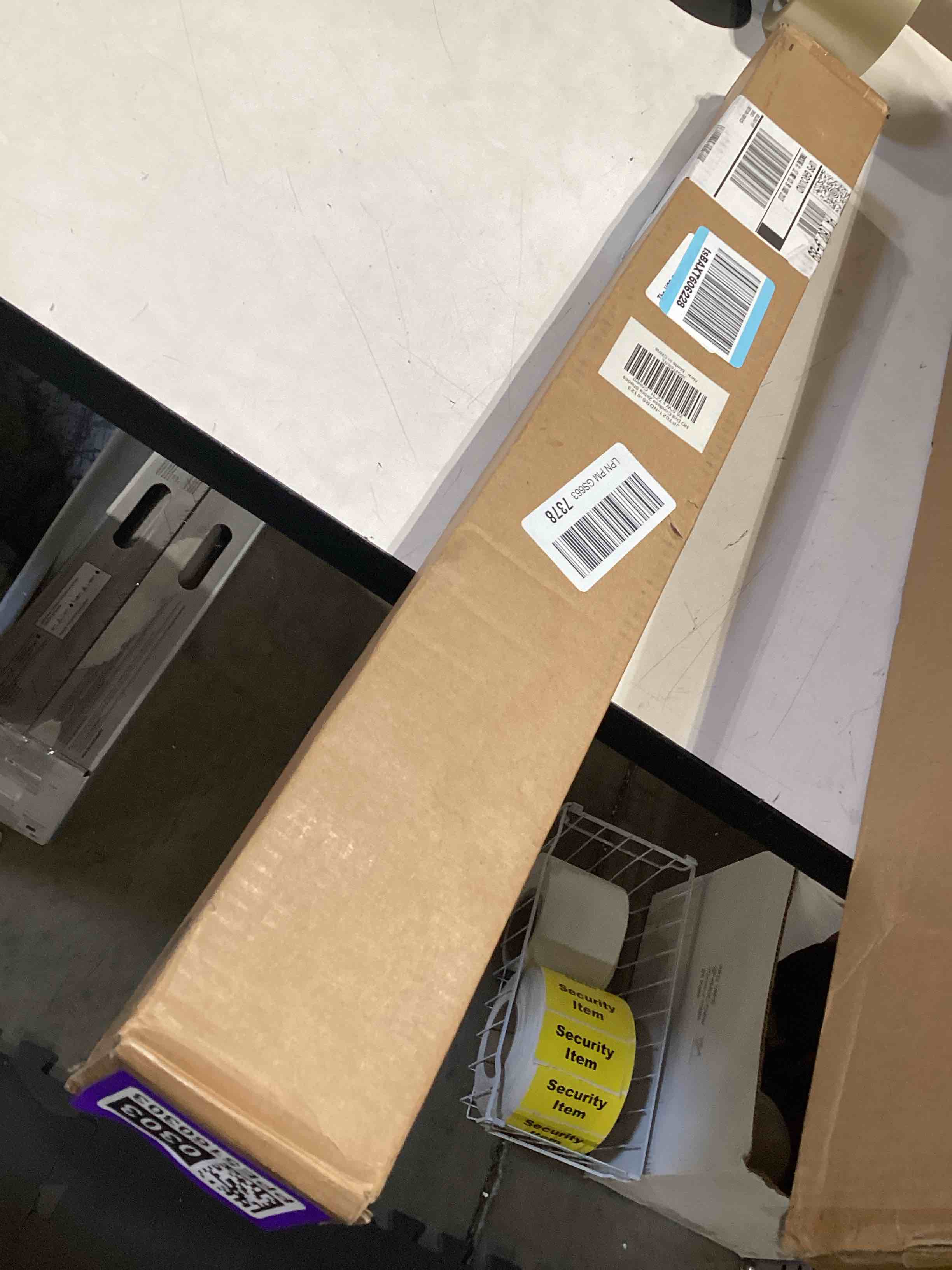 Condition photo showing Good Condition for lazblinds no-drill cordless zebra blinds - dual layer light filtering & room darkening, free-stop lift, easy install, day & night privacy with valance for window 26.5" w x 72" h, cream