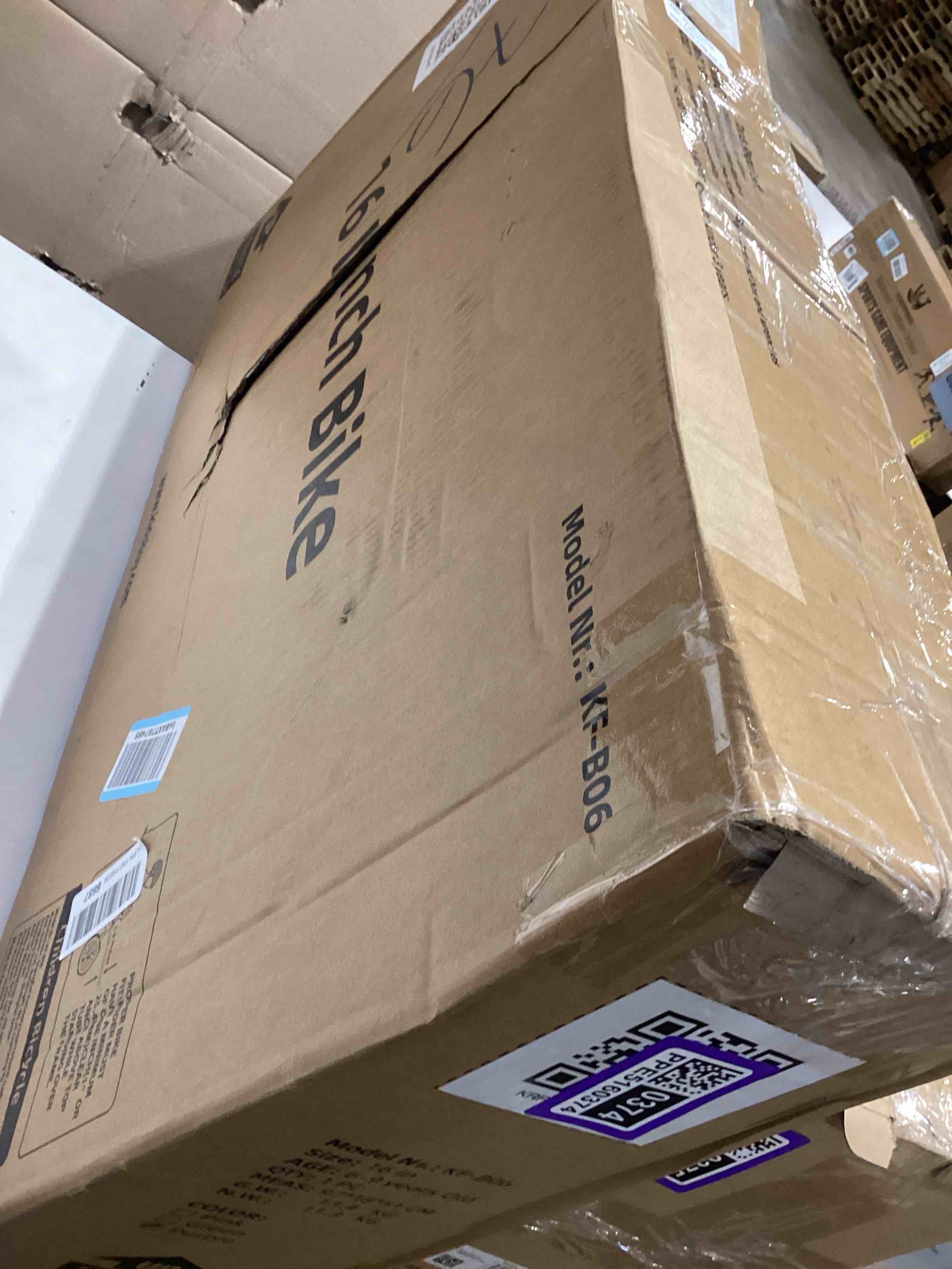 Condition photo showing Good Condition for keano cervine 14 16 20 inch kids bike for boys girls ages 3-10 years, 14 16 inch toddler bmx bikes with training wheels and basket, 20 in children bicycles with kickstand purple 16 inch with training wheels