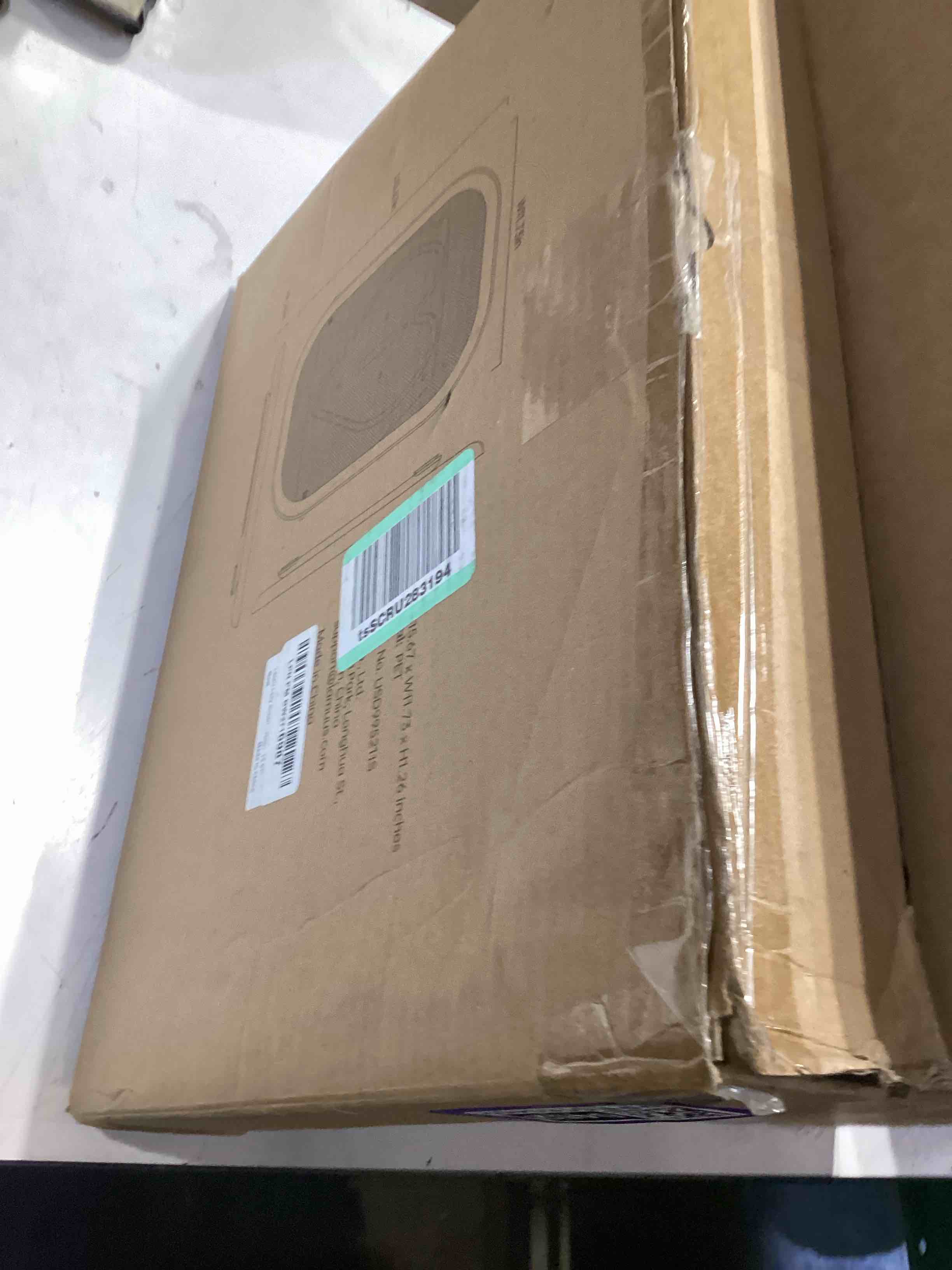 Condition photo showing Good Condition for lamu lazy susan organizer 14.56''x11'' for refrigerator organizers and storage fridge organization, turntable condiment organizer for kitchen, table top, cabinet, pantry, countertop, 1 pack
