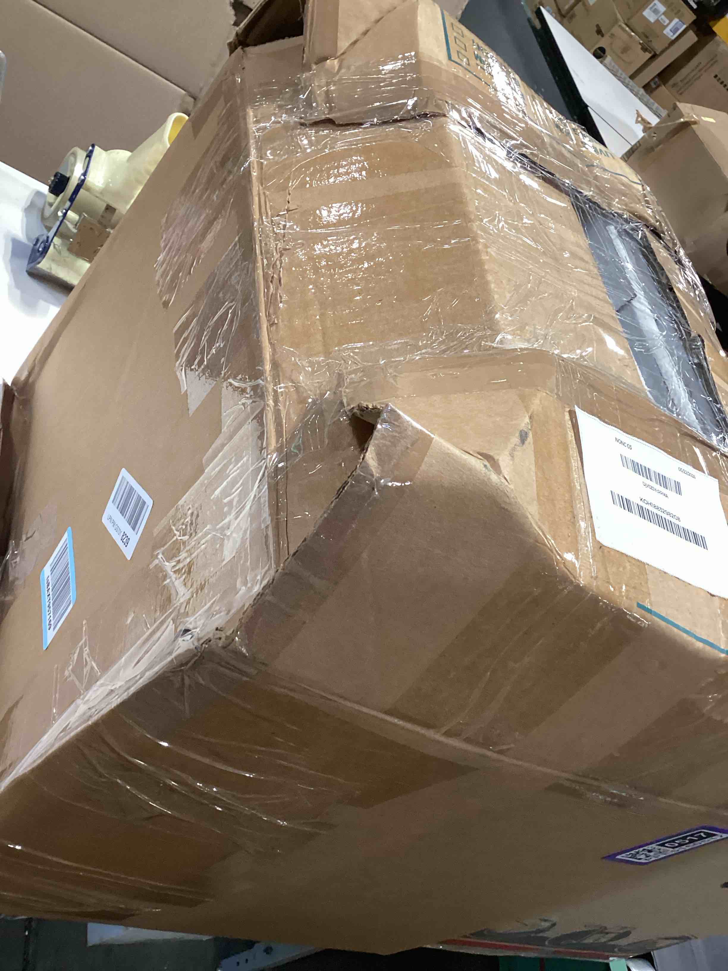 Condition photo showing As Is for yexiya 12 pcs 5000 count card storage boxes for trading and gaming cards white cardboard organizer with divider collector holders collectibles box for sports basketball collecting