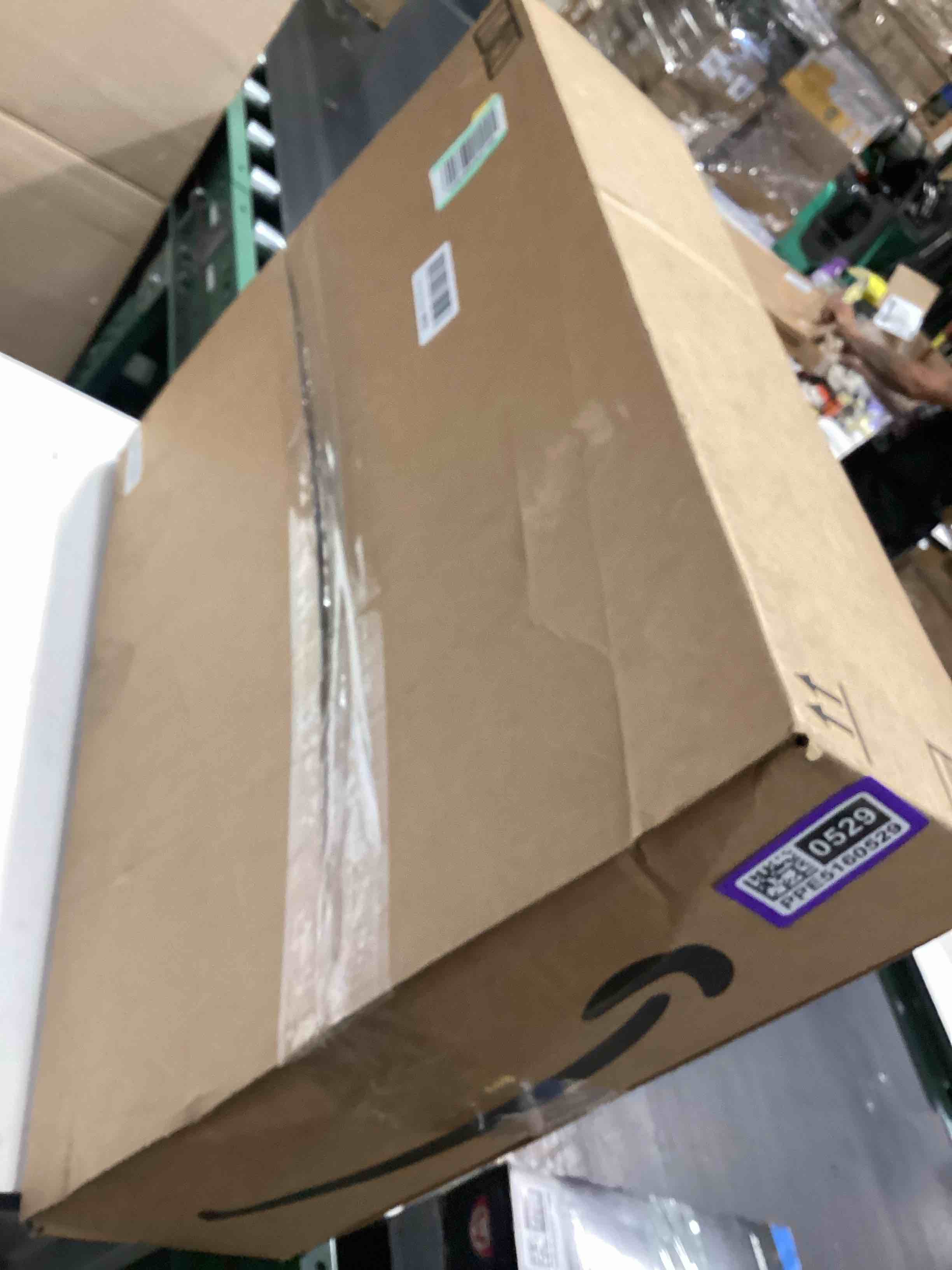 Condition photo showing Good Condition for genimo outdoor rug 9' x 12' waterproof for patio clearance, reversible plastic straw camping carpet, lightweight mats for rv, backyard, deck, porch, picnic, beach, balcony,pitch black & brown pitch black & brown 9' x 12' (rectangular)