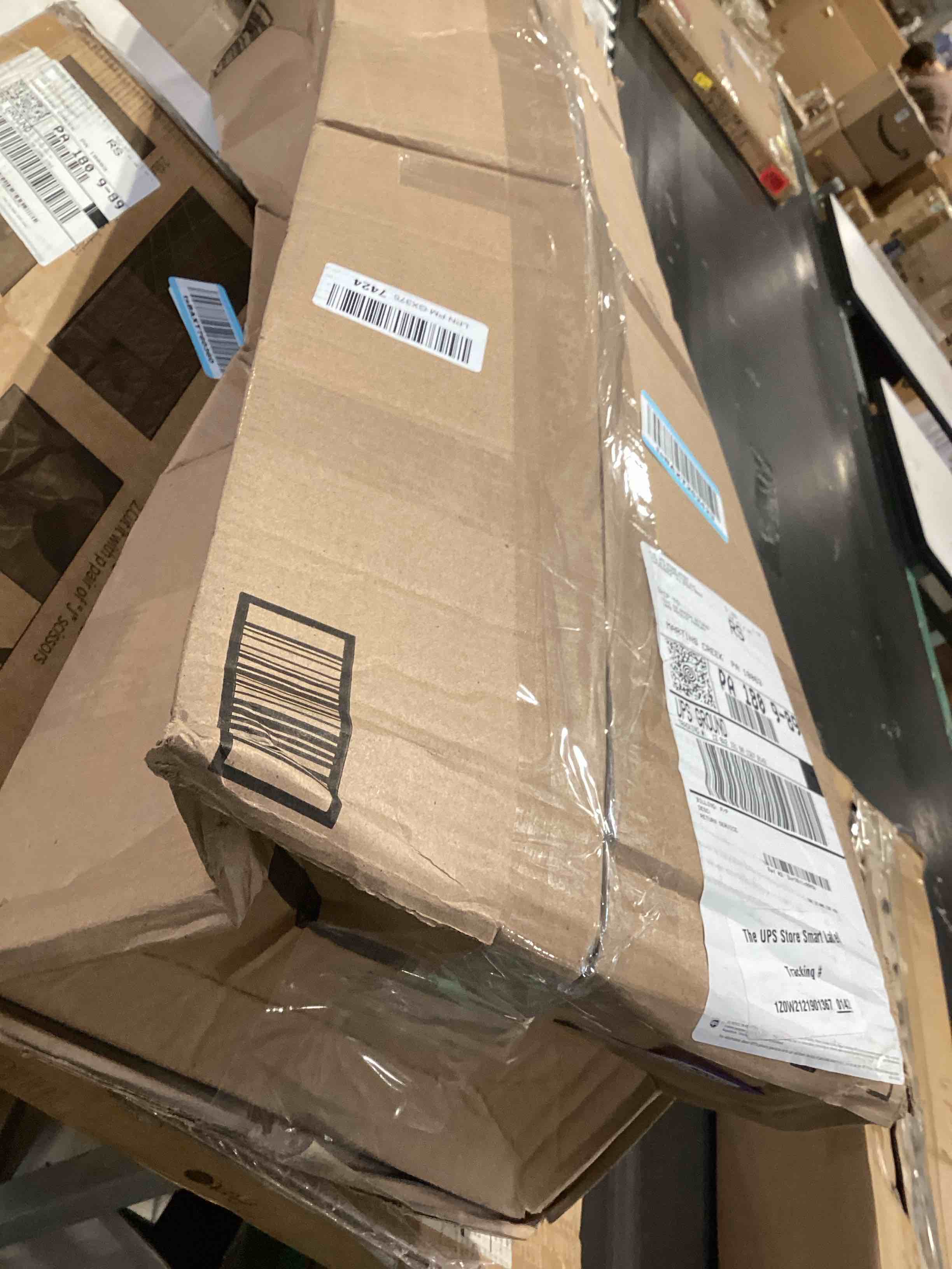 Condition photo showing As Is for taymac dg28 ptac air deflector 29.5 in., air conditioner vent deflector, clear plastic hot and cold air vent deflector, air conditioner accessory for better comfort and home improvement