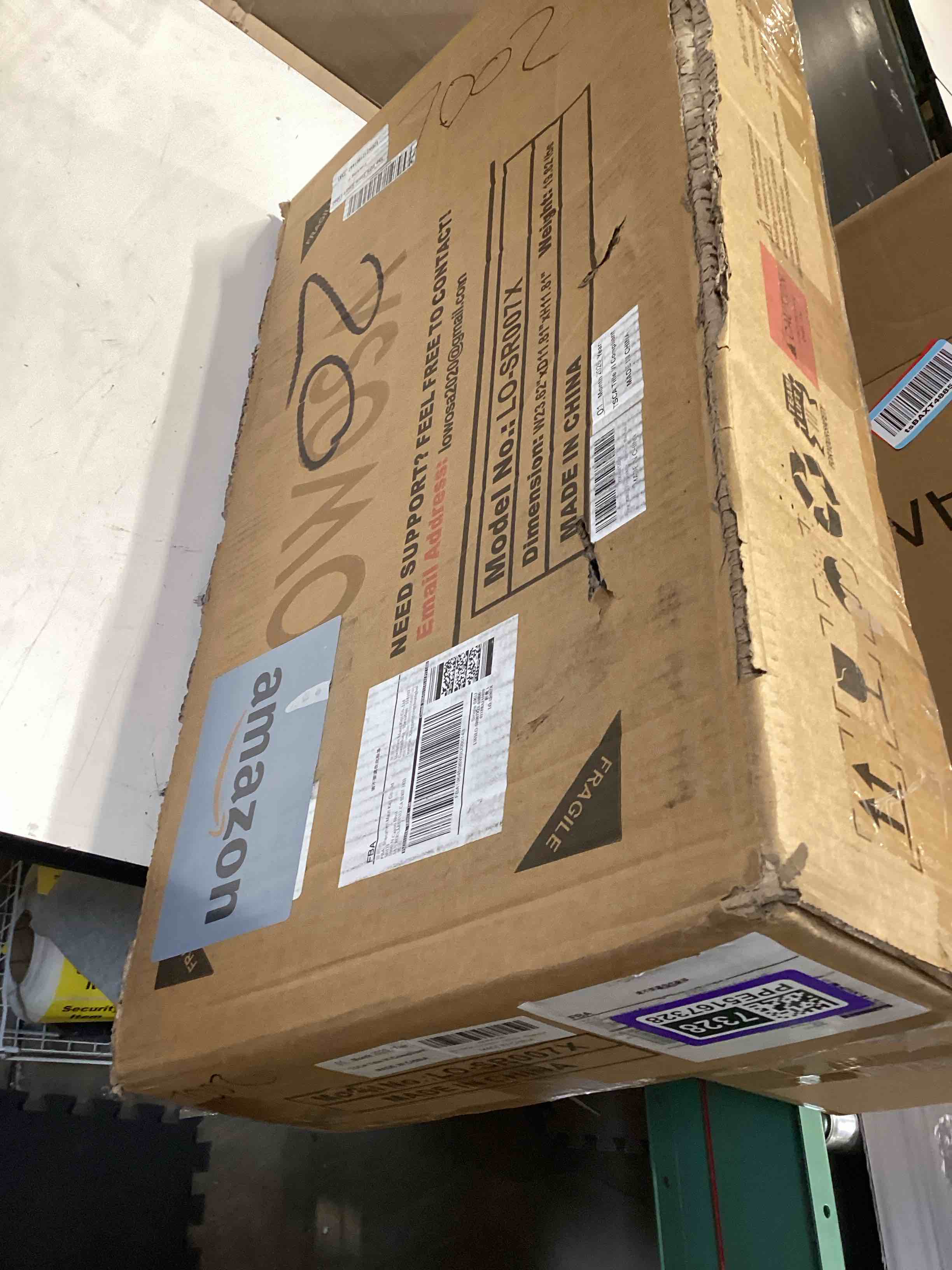 Condition photo showing As Is for 2-tier stackable white shoe rack, wooden 2-shelf shoe organizer freestanding shoe storage stand for 6-9 pairs, perfect for closet, entryway, office use - white(pack of 2)