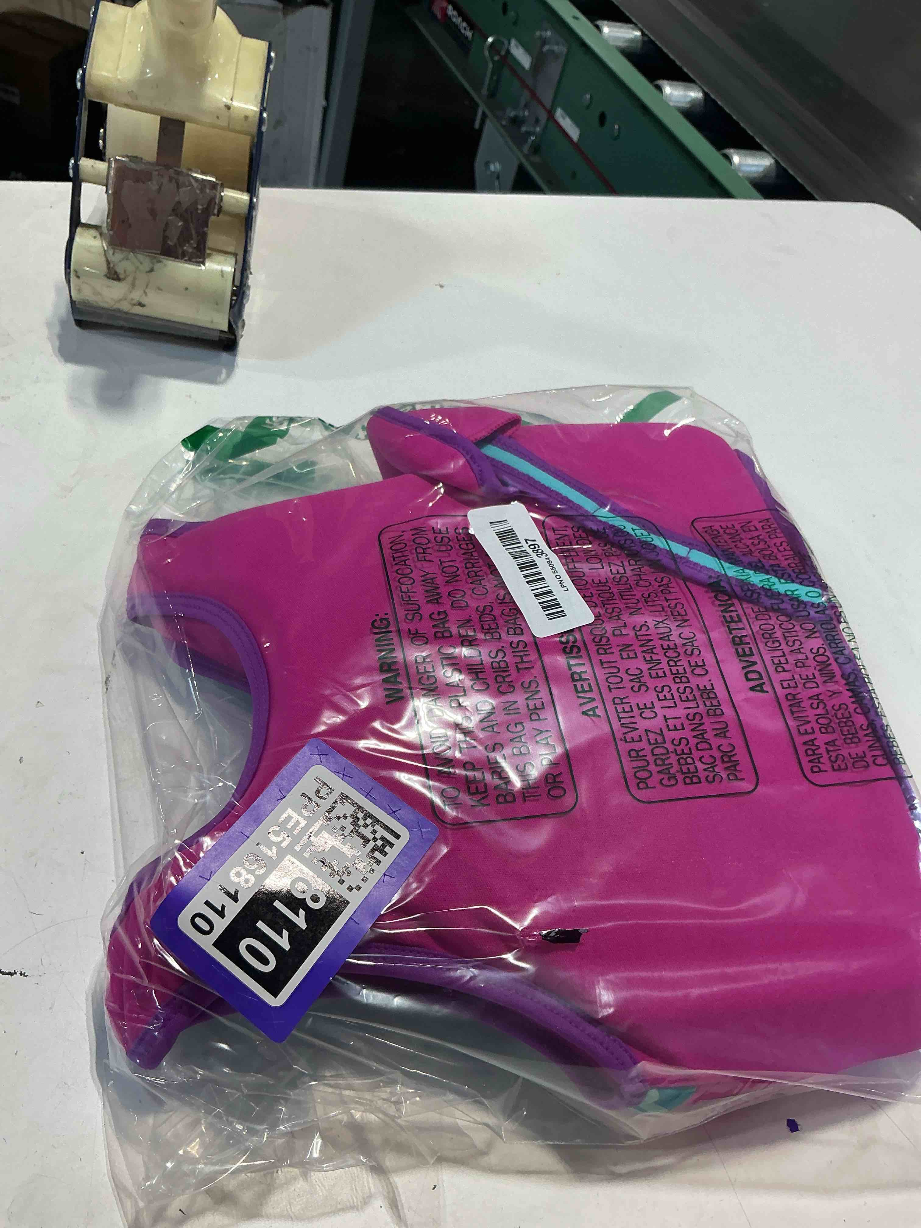 Condition photo showing Good Condition for swimschool kids swim trainer vests for toddlers ages 2-6 – boys/girls – multiple colors/styles – learn to swim floaties s/m pink/aqua swim vest