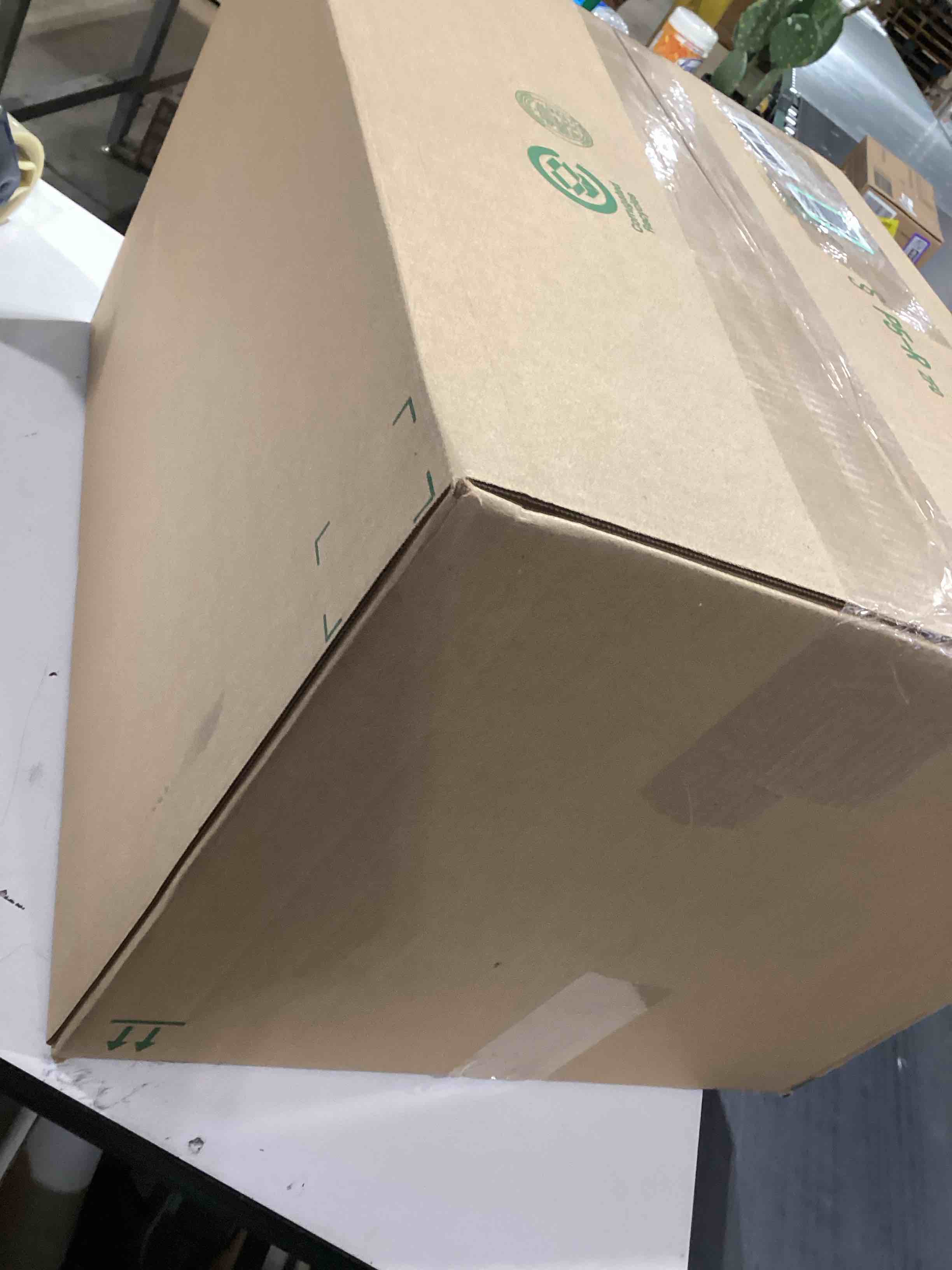 Condition photo showing Good Condition for homelux theory 8pcs hard shell china storage containers, mug storage, wine glass, utensils, & plate storage containers with lid, heavy duty dinnerware storage for packing plates, glassware & cutlery dark gray 1. full storage set - 8 piece