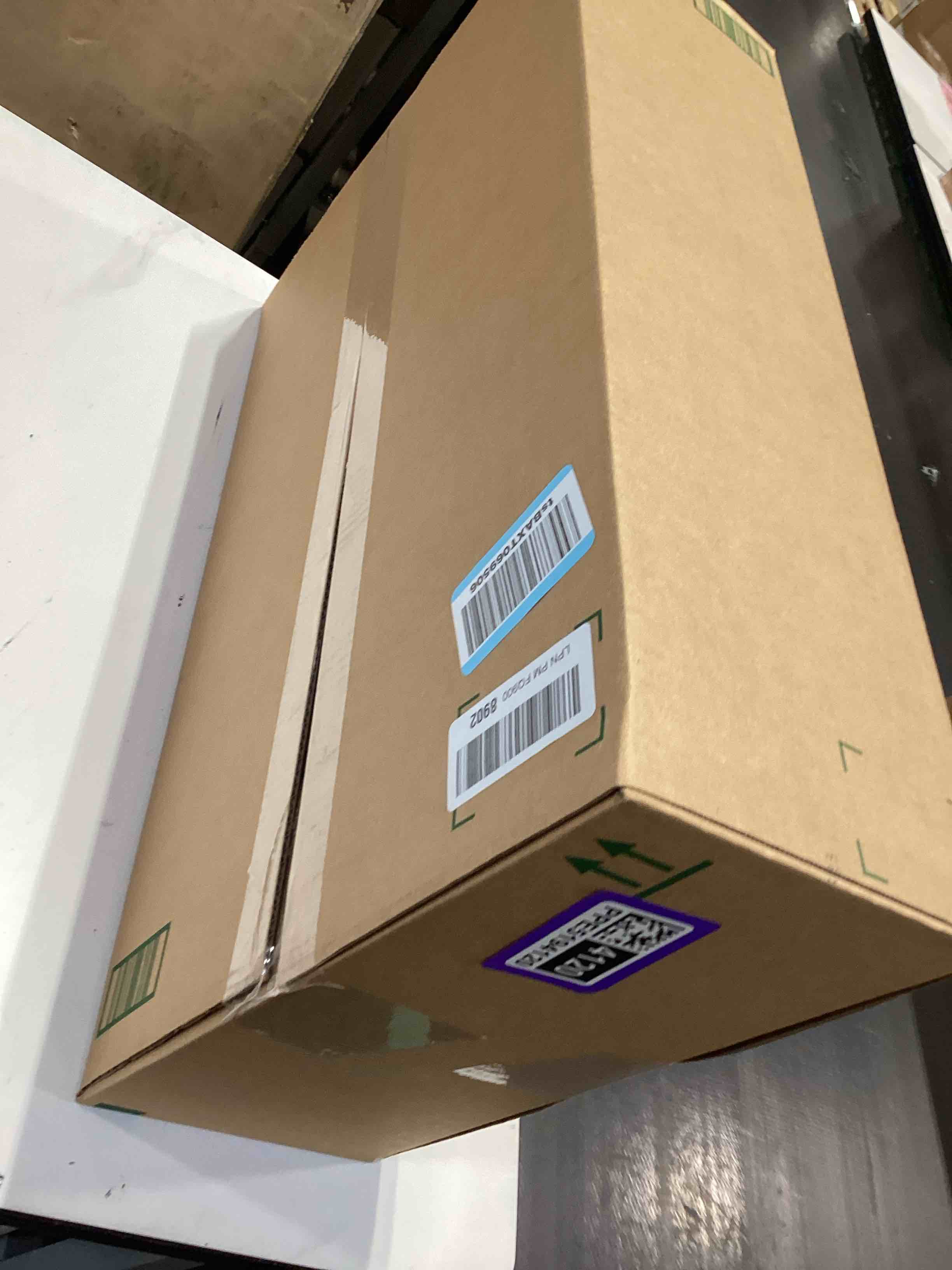 Condition photo showing Good Condition for elongated toilet seat natural wood toilet seat with zinc alloy hinges, easy to install also easy to clean, anti-pinch marble toilet seat by angol shiold (elongated, green marble) elongated-18.5” green marble