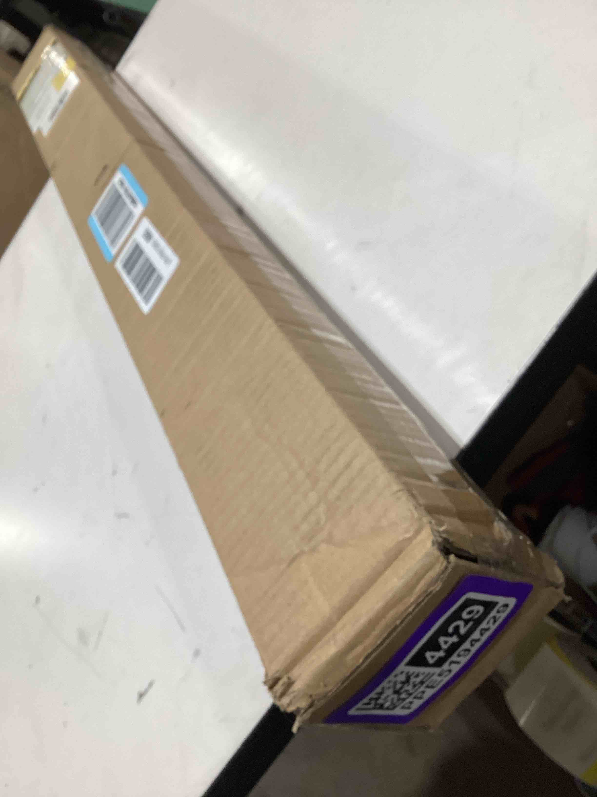 Condition photo showing Good Condition for unishades 100% blackout no tools no drill cordless roman shades for windows, size 31 3/4" w × 60" h (for windows 32" w × 60" h) blackout - beige blackout - beige 32" w × 60" h