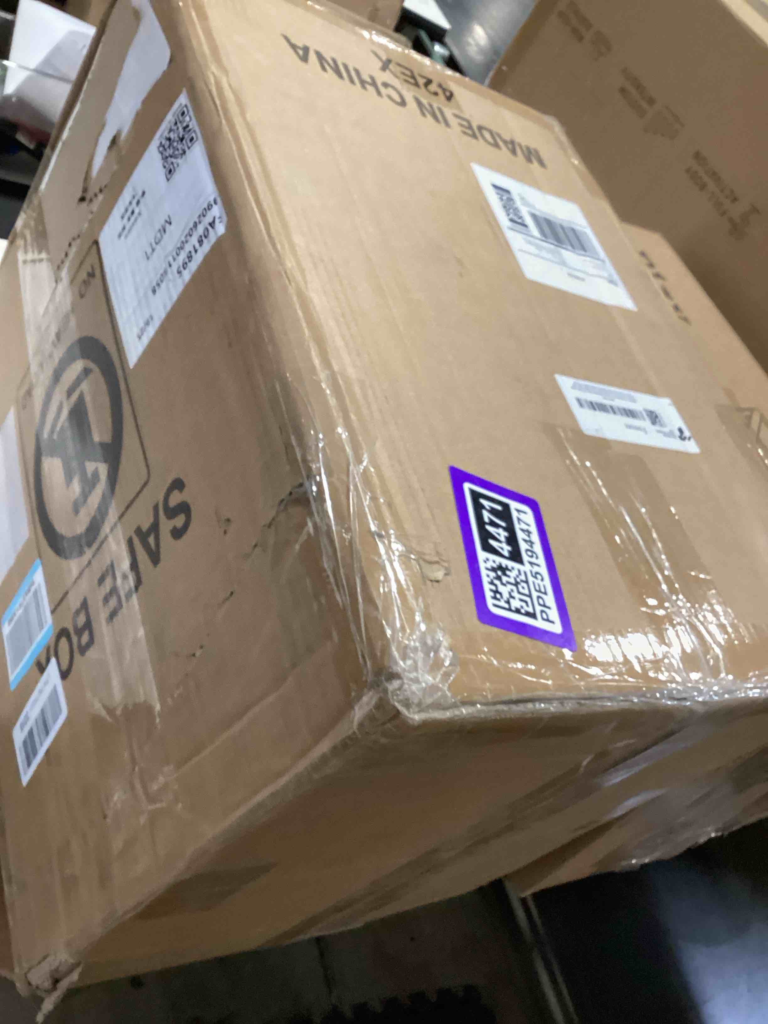 Condition photo showing Good Condition for 16.54 inches tall safe box, 2.5 cuft home safe with fireproof waterproof bag, anti-theft digital security lock box with smart alert system, removable shelf, mute function, document safes for jewelry 16.54"h x 12.2"d x 13.78"w