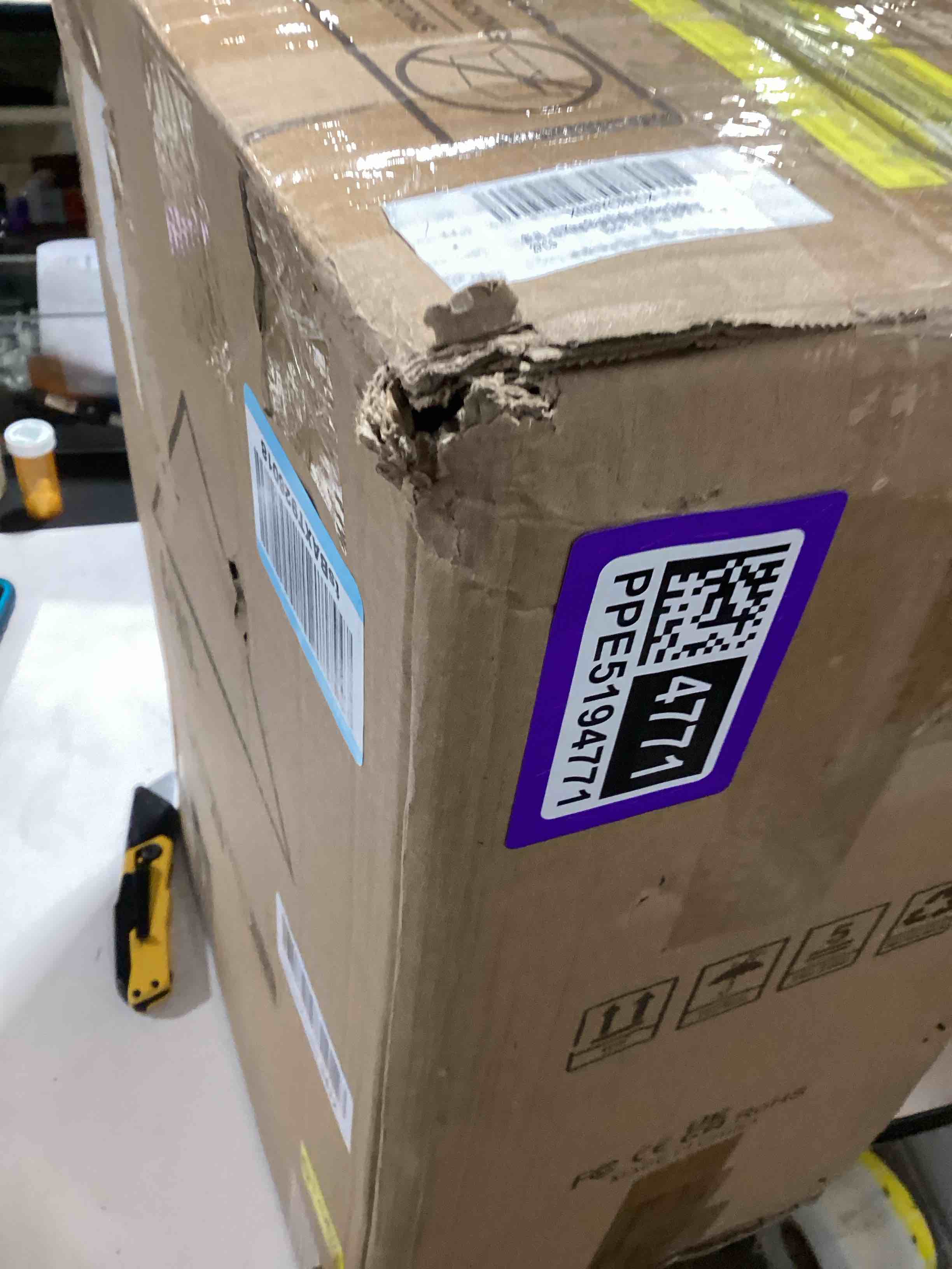 Condition photo showing Good Condition for u`king stage lights moving head lights 8 gobos 8 colors 11 channels 25w spotlights dmx 512 with sound activated for wedding dj party stage lighting 2pcs brown