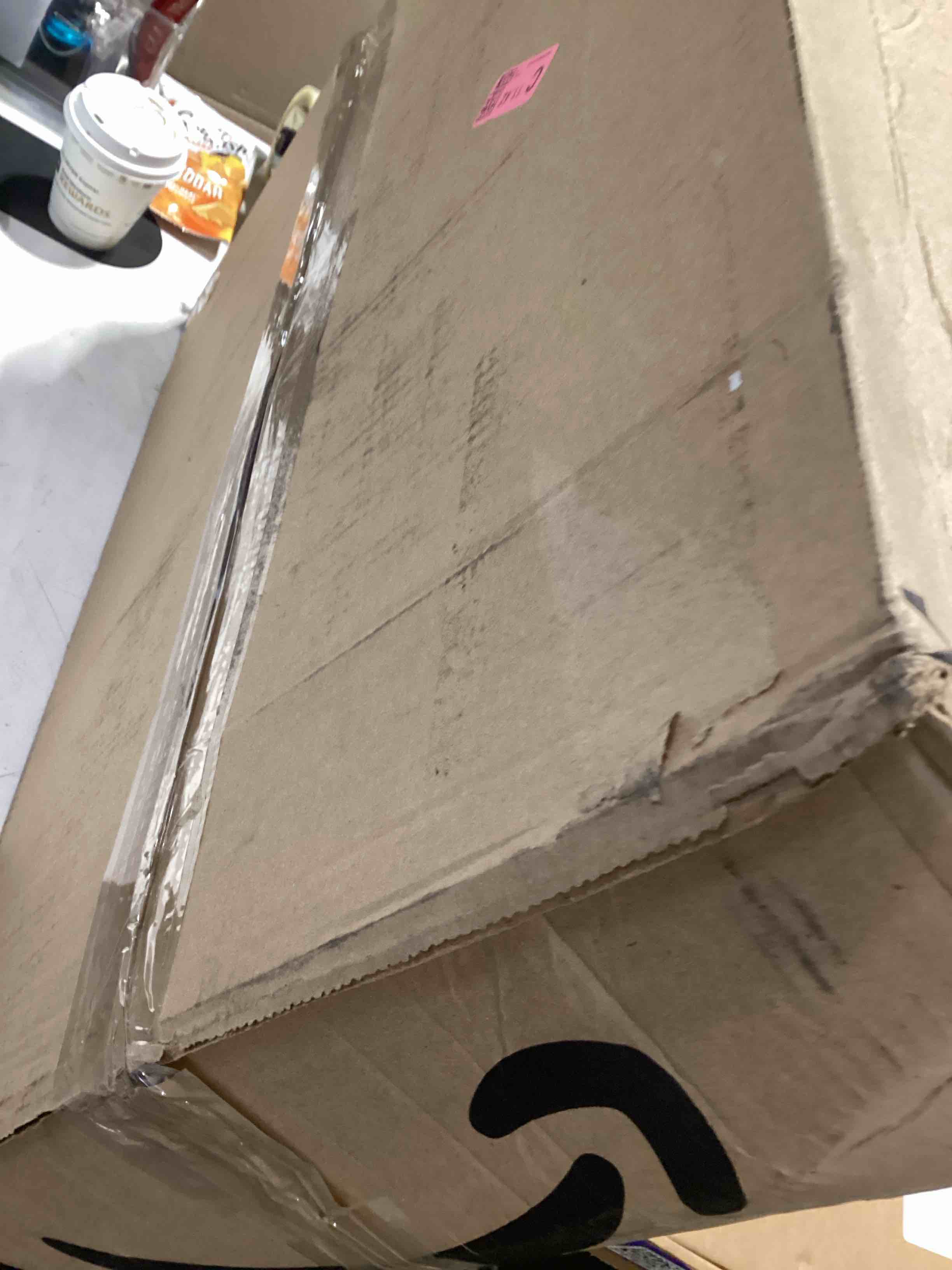 Condition photo showing Good Condition for e.share shade sall,square sun shade sail, top canopy with uv block for patio, lawn, backyard,outdoor faclity and activities, desert sand, 20ftx20ft